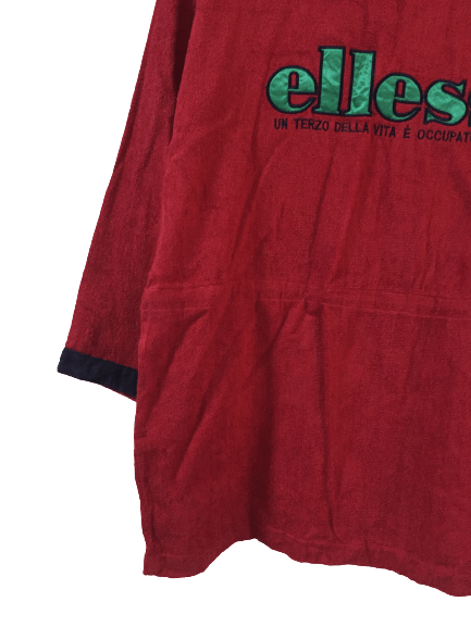 Ellesse Vintage Ellesse Spellout Big Logo Hoodie Size US L / EU 52-54 / 3 - 3 Thumbnail