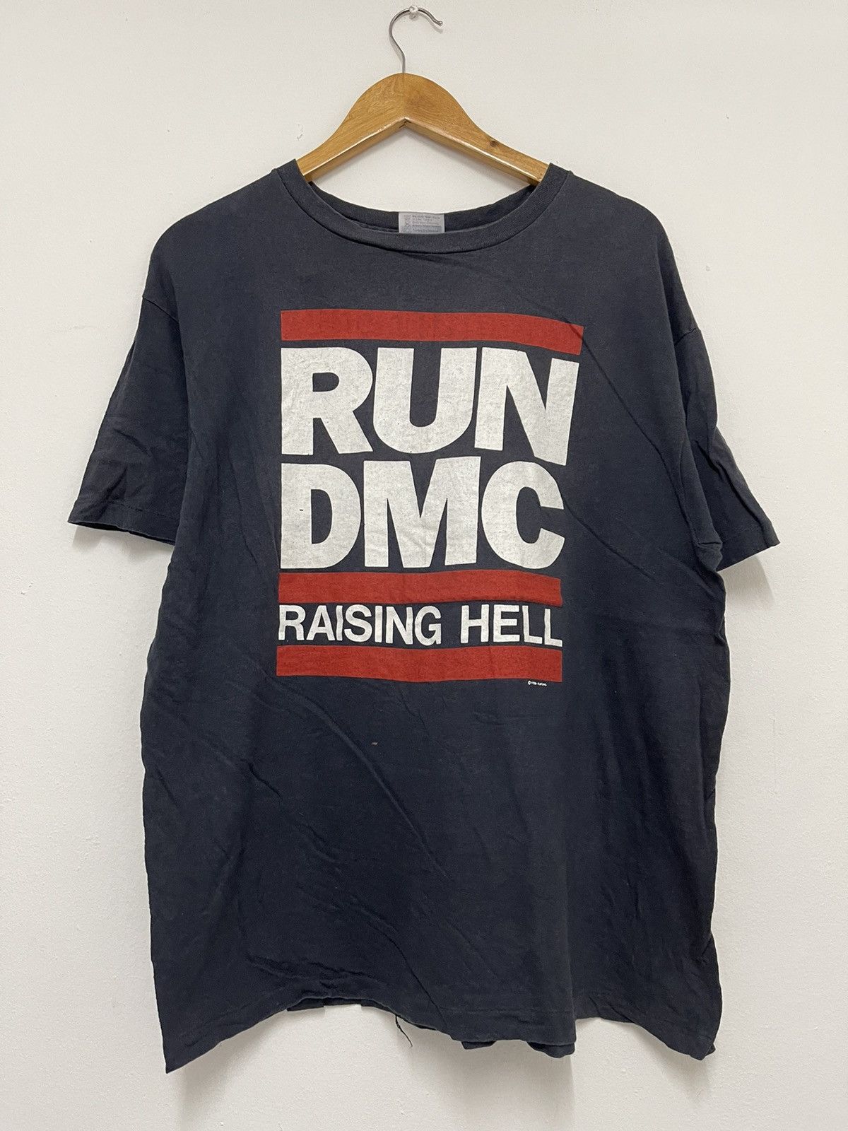 RAPTEES RUN DMC RAISING HELL S/S TEE vintage run dmc sweatshirt