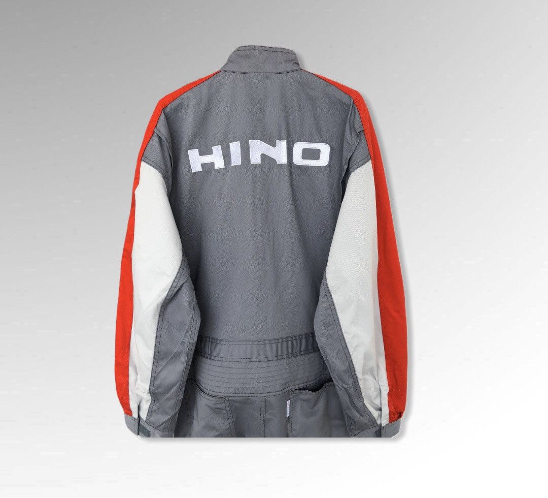 Vintage Hino Big Logo Motorsport Mechanic Overall
