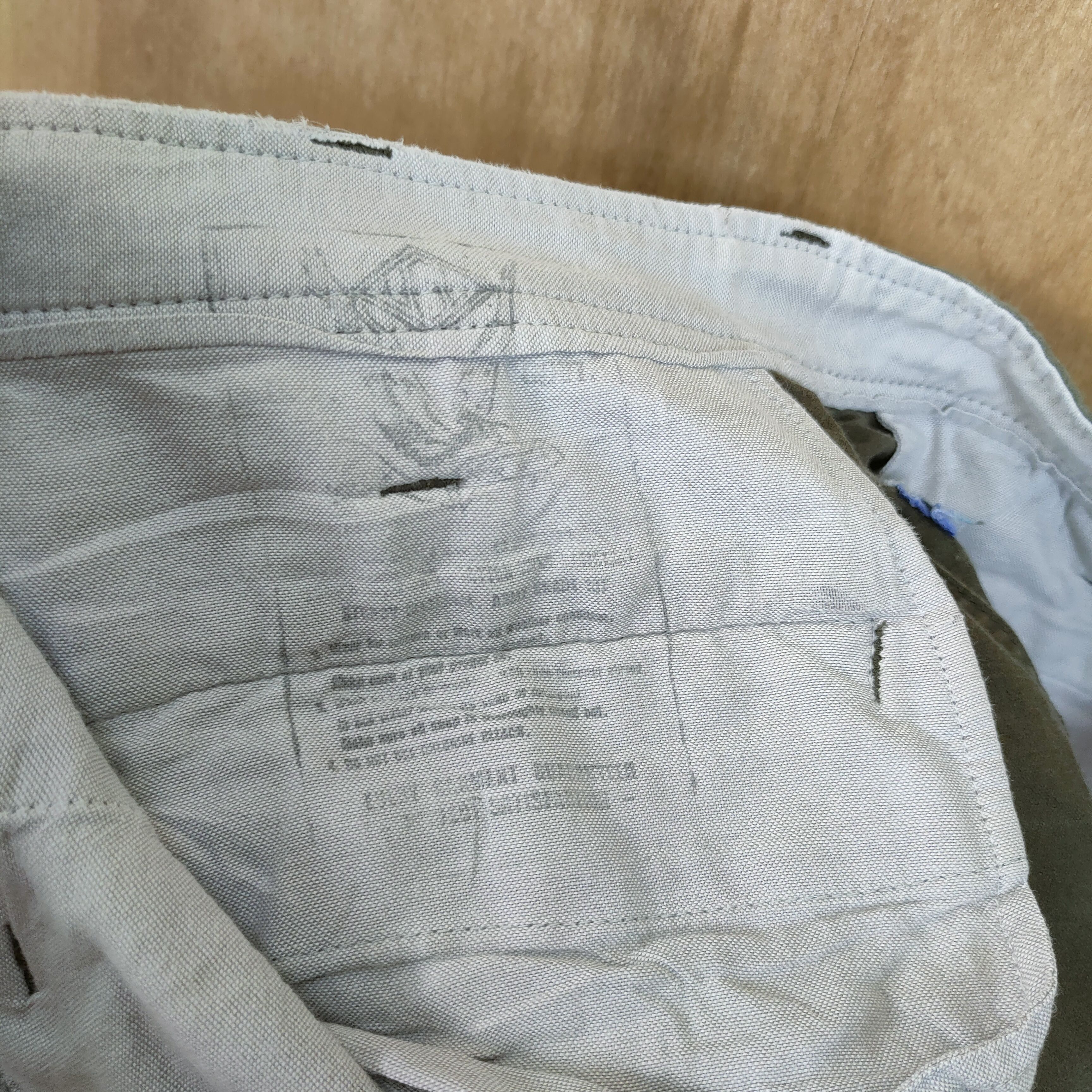 Japanese Brand GREEN LABEL FADED WORKWEAR CARGO PANTS Size US 32 / EU 48 - 17 Thumbnail