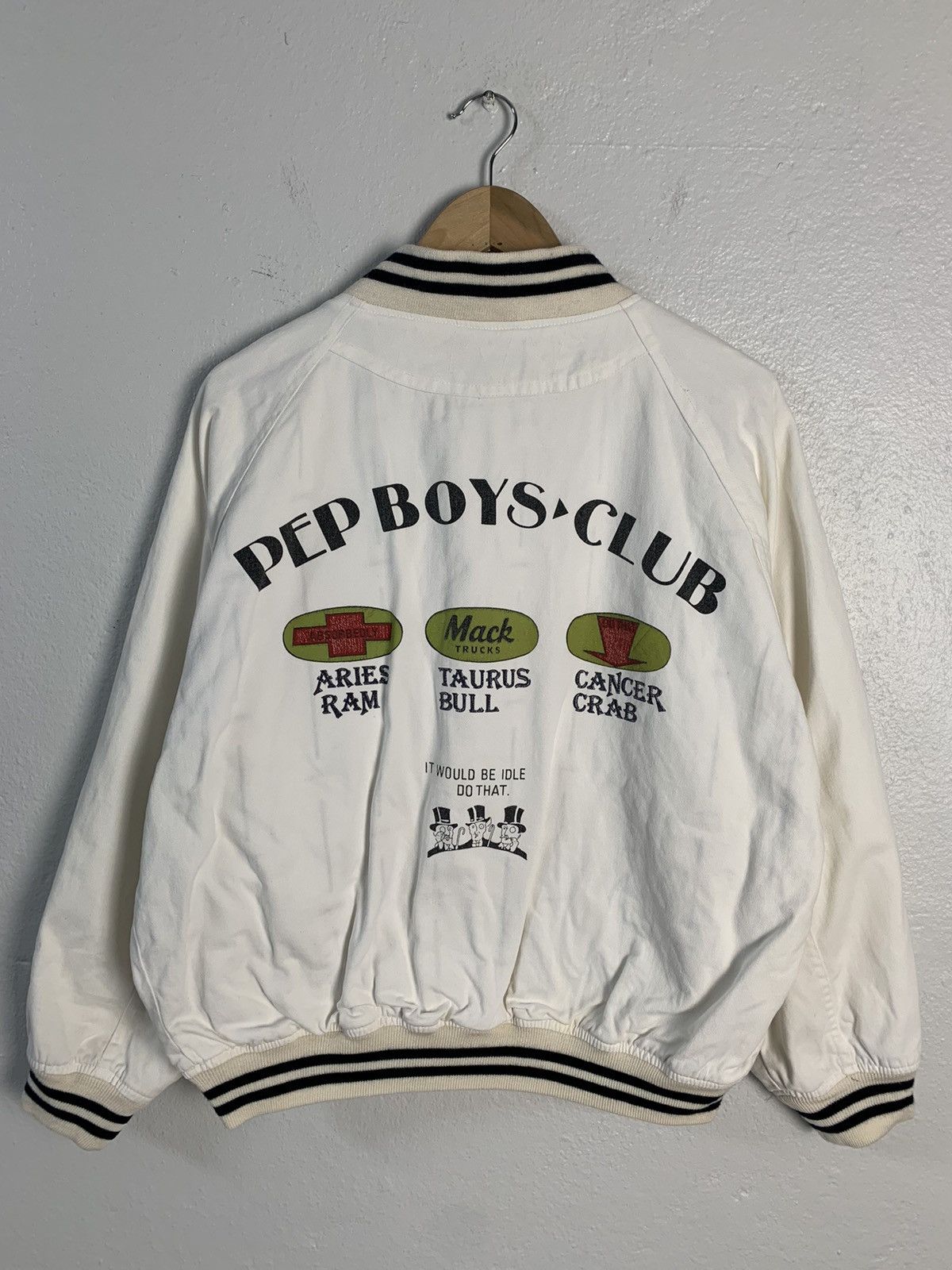 Japanese Brand Vintage Anecdote Pep Boys Club Jacket Size US M / EU 48-50 / 2 - 1 Thumbnail