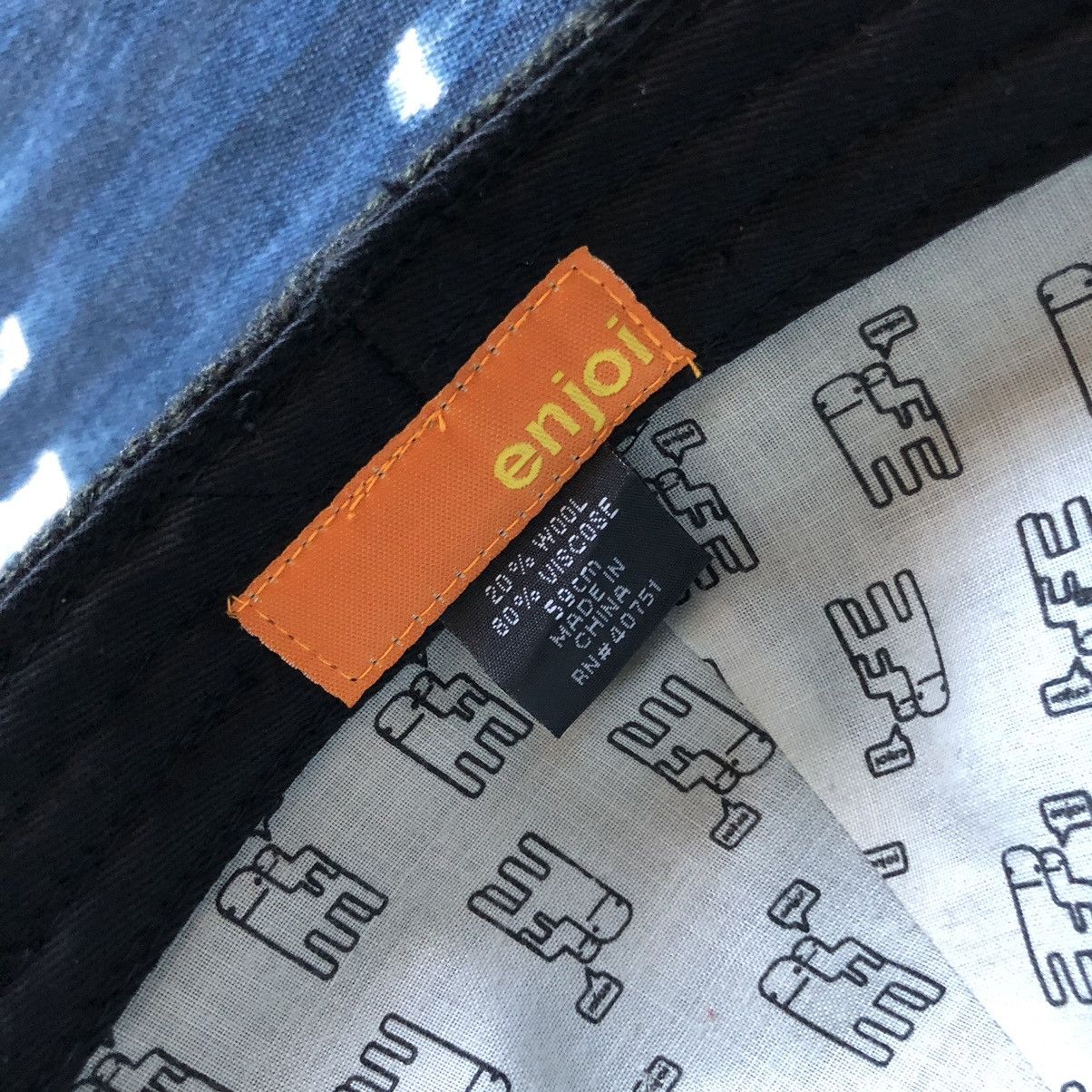 Enjoi Enjoi Skateboard Vintage 6 Panel Cap Size ONE SIZE - 5 Thumbnail