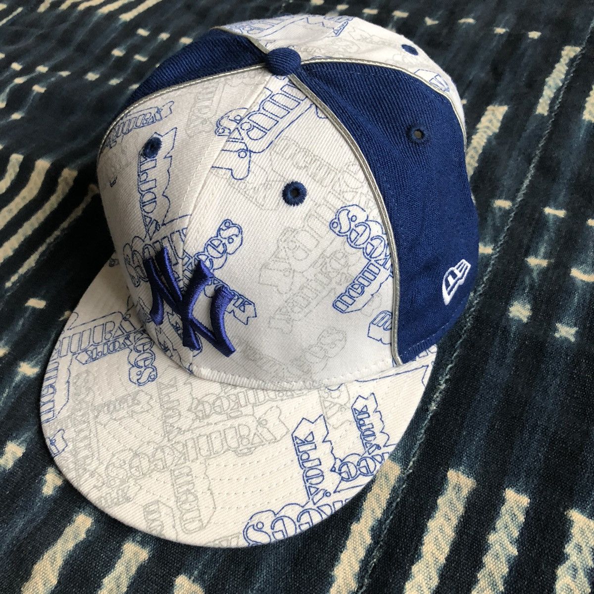 New York Yankees New York Yankees Archive New Era Cap 1/4 7 Size ONE SIZE - 2 Thumbnail