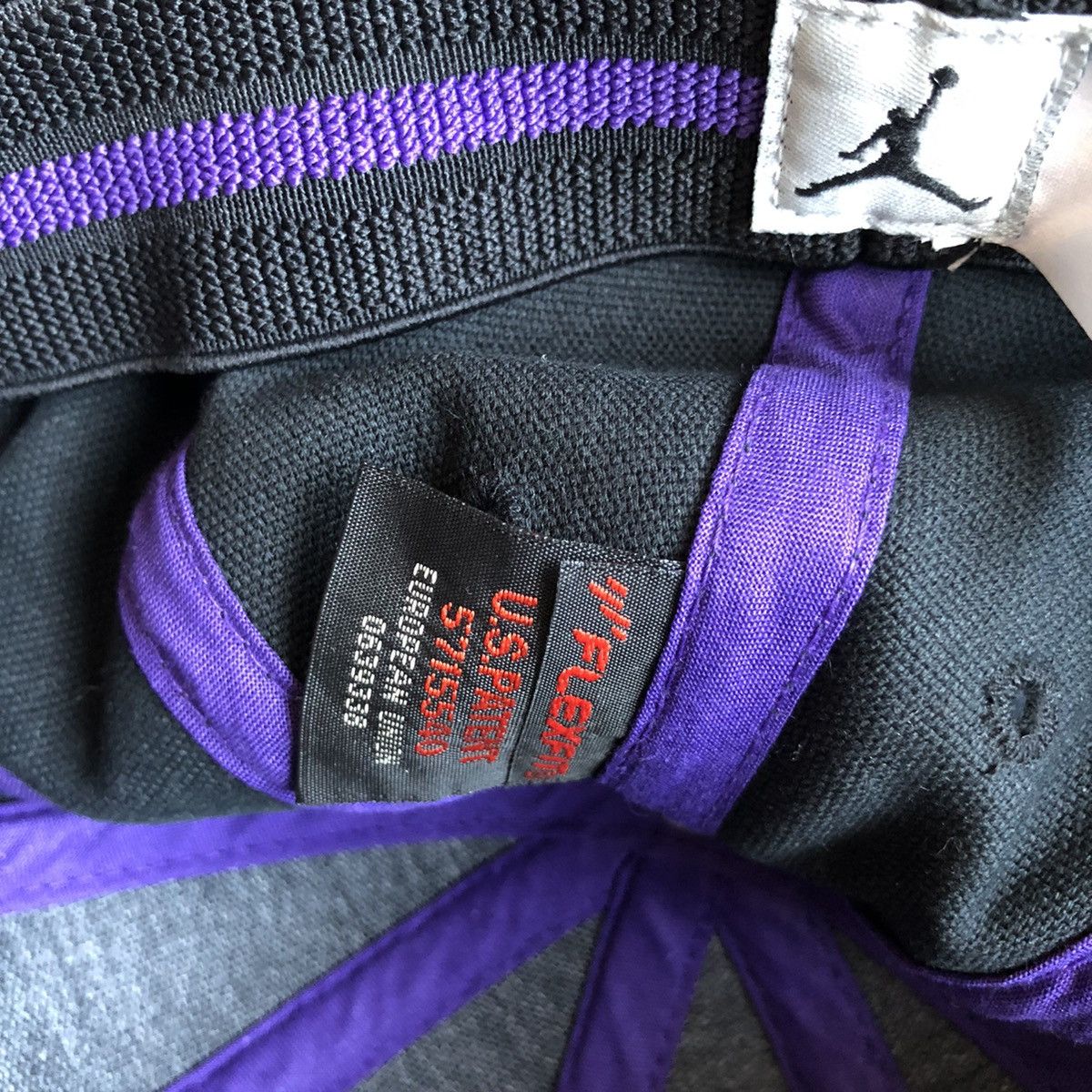 Jordan Brand Nike Air Jordan 90s Grape Jumpman Logo Cap Size ONE SIZE - 6 Thumbnail