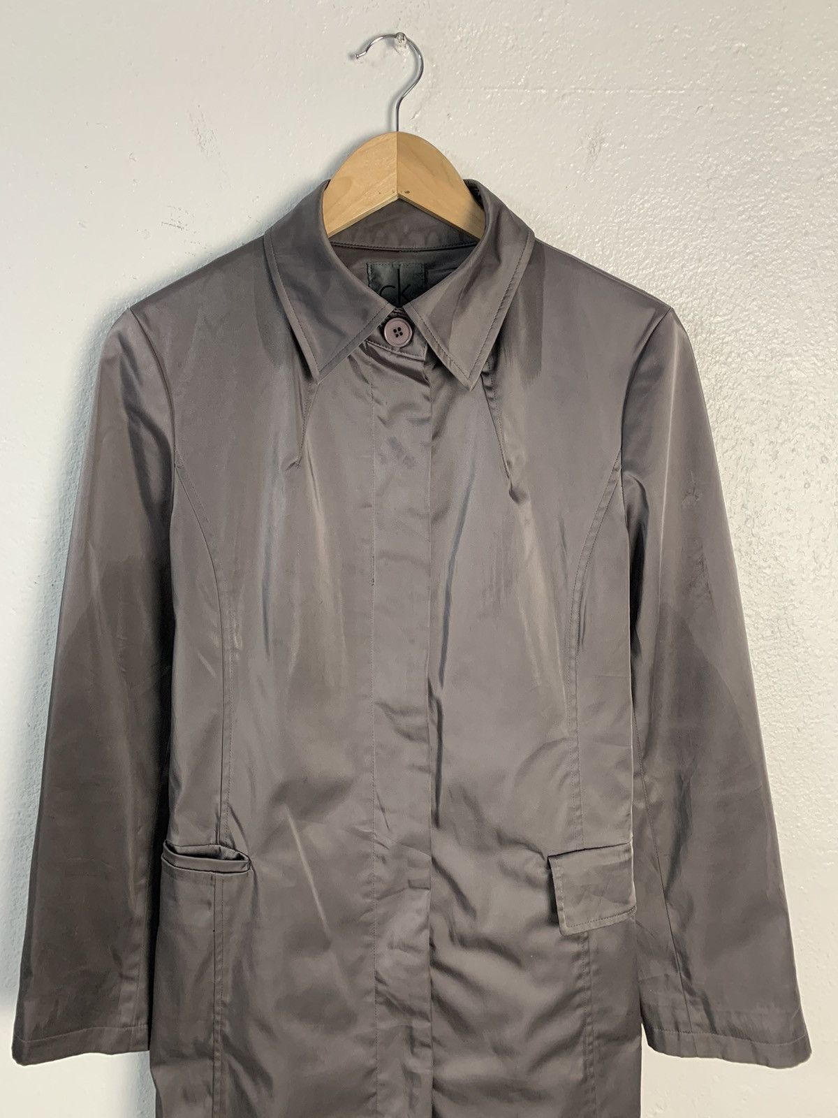 Calvin Klein Calvin Klein Trench Coat Size XS / US 0-2 / IT 36-38 - 4 Thumbnail