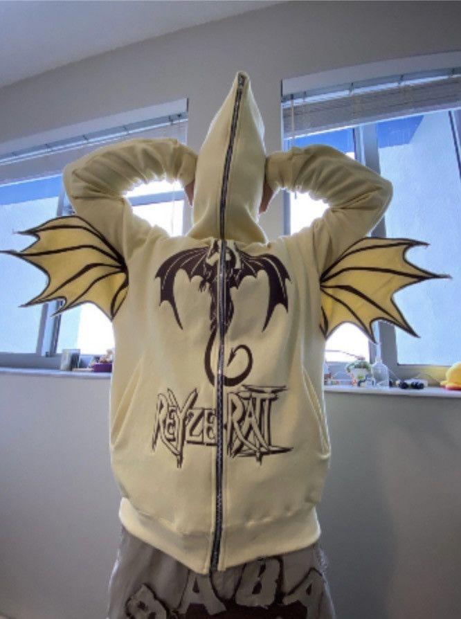 Authentic Reyzerati hotsell Winged Dragon fullzip hoodie