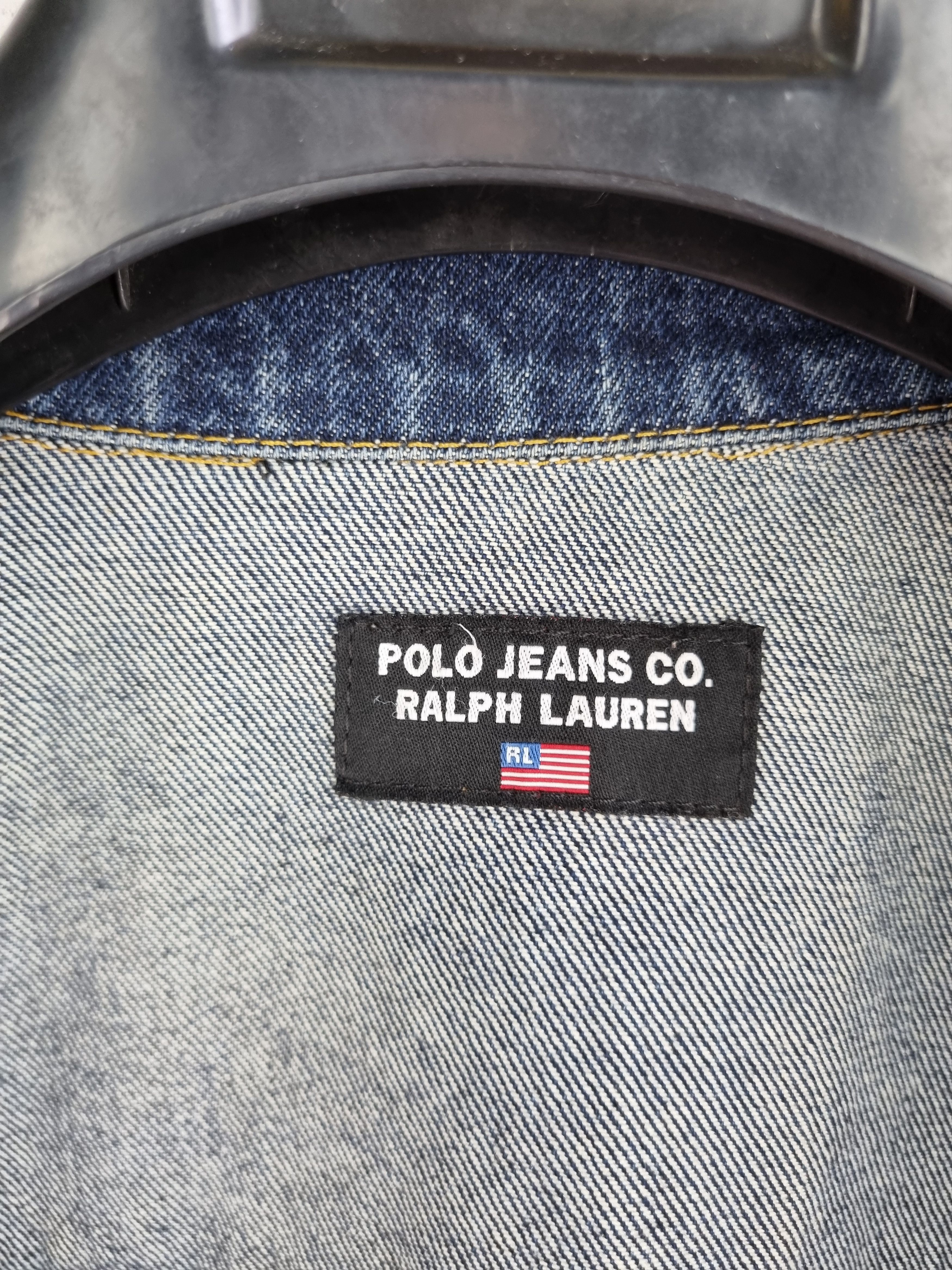 Polo Ralph Lauren × Ralph Lauren × Vintage Polo Jeans Ralph Lauren Tyson Denim Jacket Size US L / EU 52-54 / 3 - 13 Thumbnail