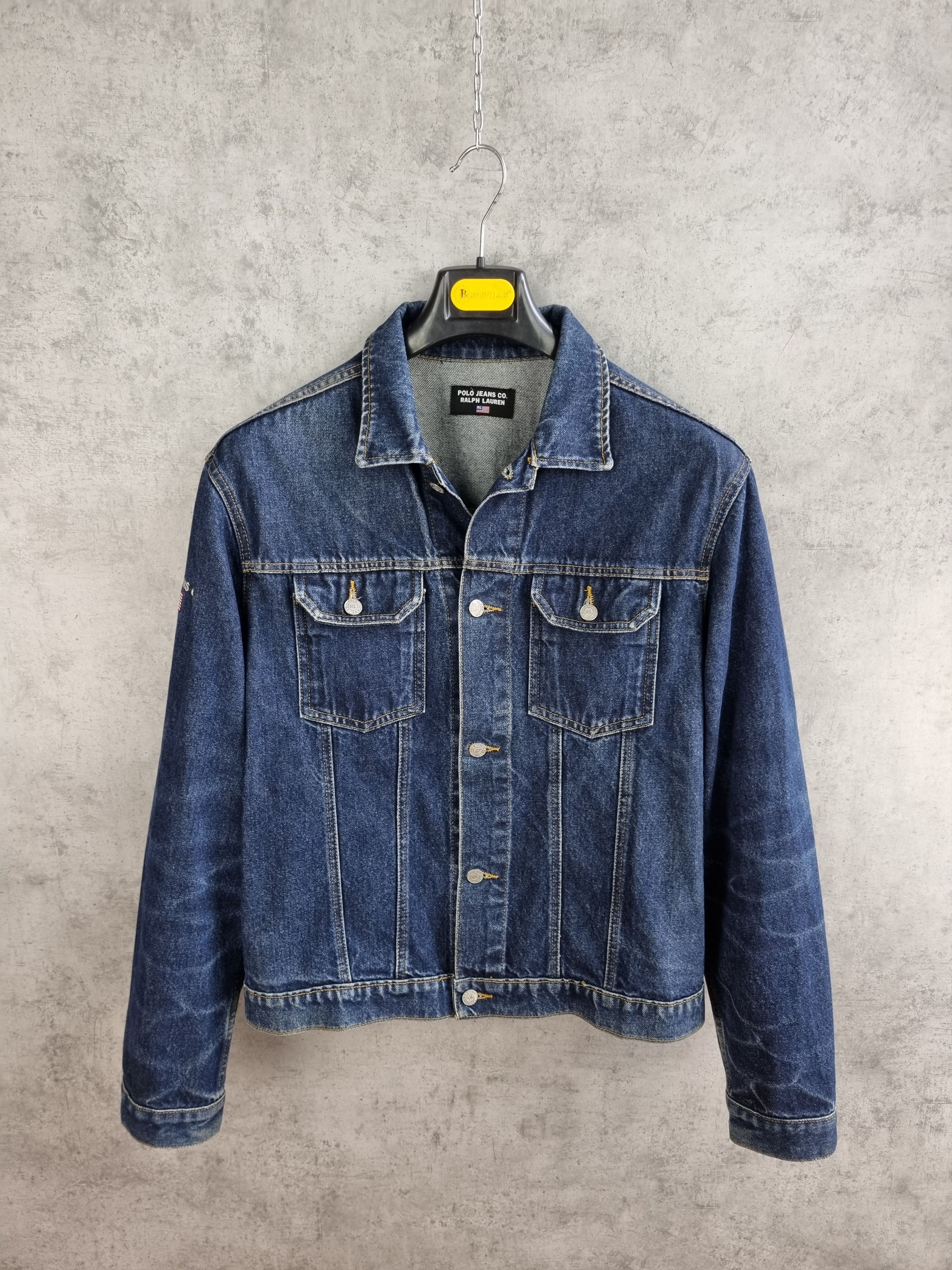 Polo Ralph Lauren × Ralph Lauren × Vintage Polo Jeans Ralph Lauren Tyson Denim Jacket Size US L / EU 52-54 / 3 - 5 Thumbnail