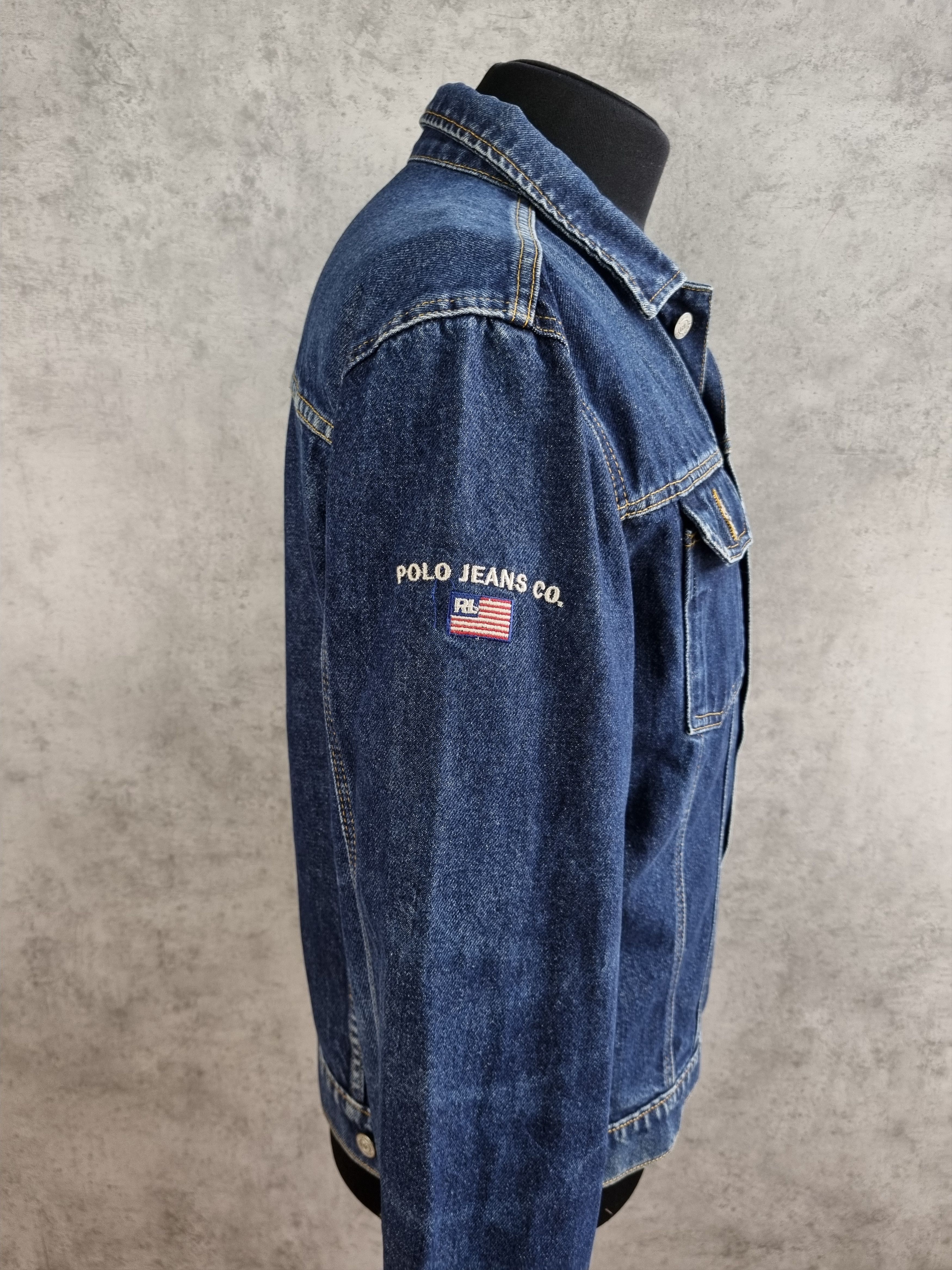 Polo Ralph Lauren × Ralph Lauren × Vintage Polo Jeans Ralph Lauren Tyson Denim Jacket Size US L / EU 52-54 / 3 - 6 Thumbnail