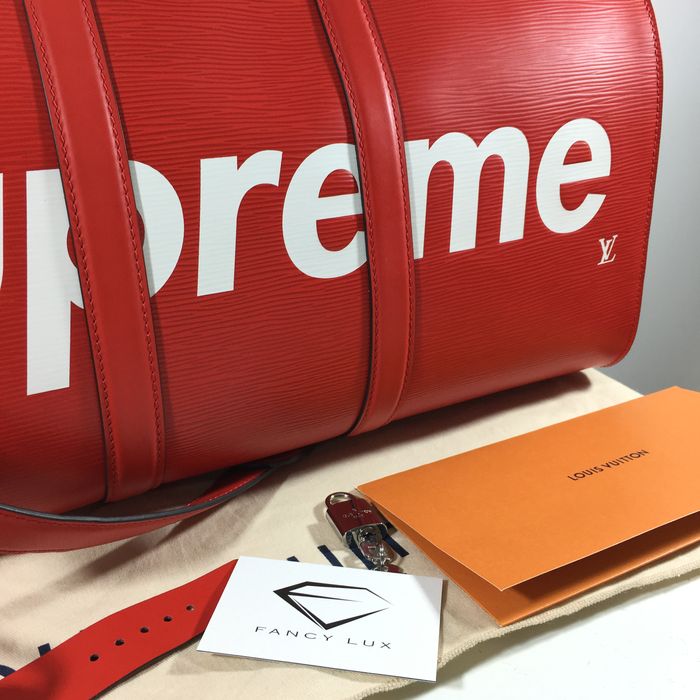 Supreme lv hot sale duffle