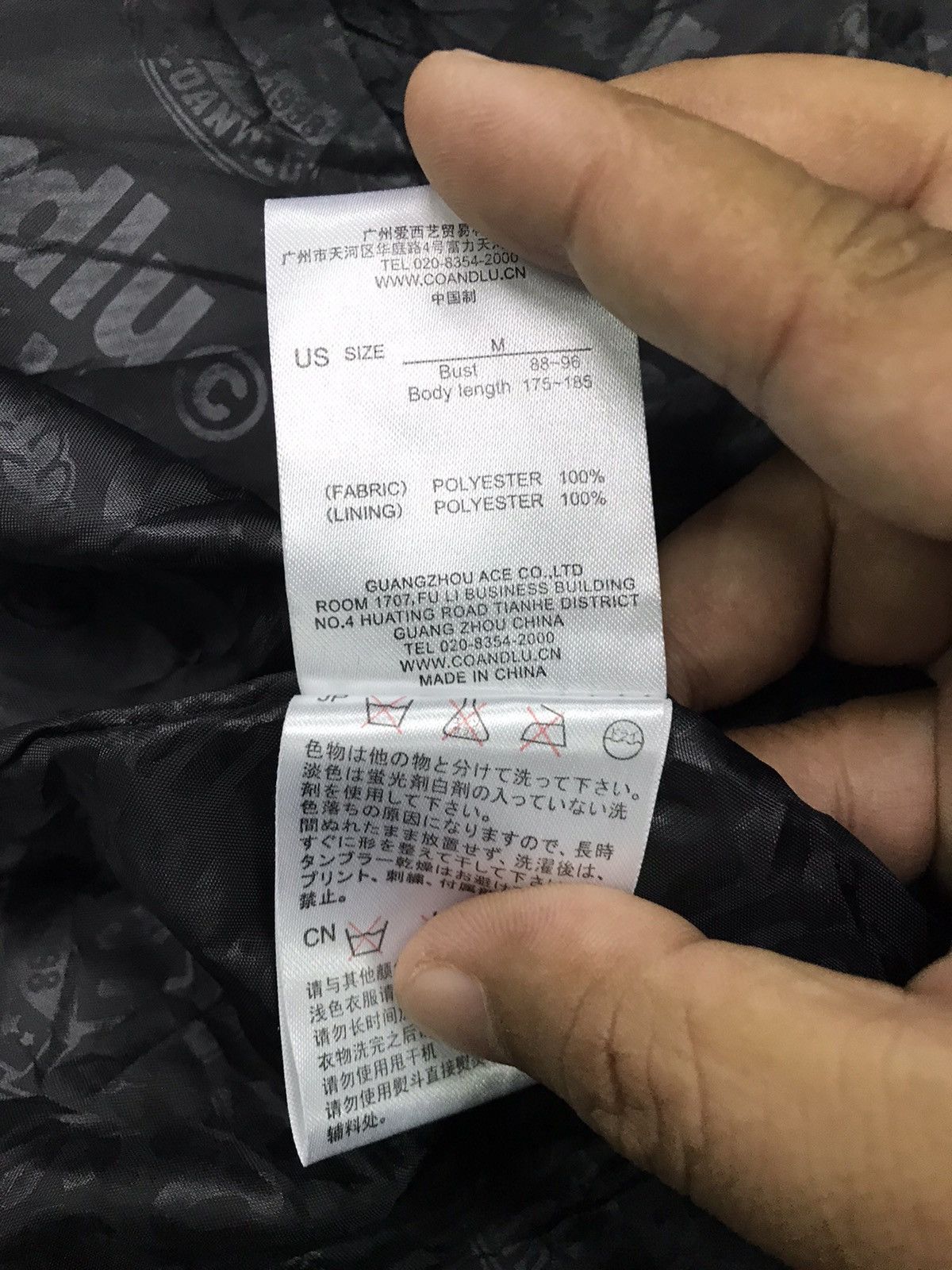 Japanese Brand Co & Lu Full Print Puffet jacket Size US M / EU 48-50 / 2 - 9 Thumbnail