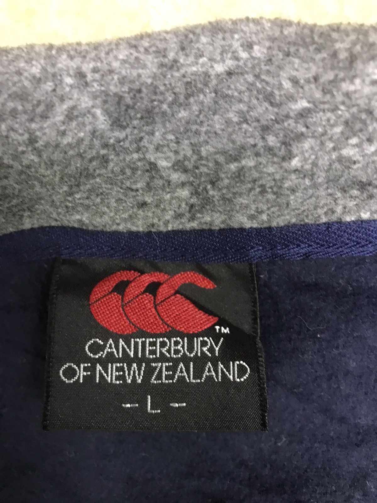 Canterbury of New Zealand Canterbury Of New Zealand Fleece Jacket Big logo Size US L / EU 52-54 / 3 - 6 Thumbnail