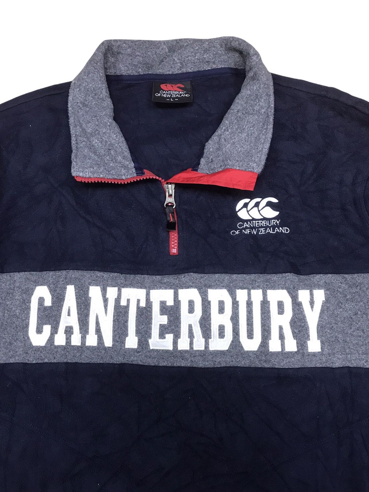 Canterbury of New Zealand Canterbury Of New Zealand Fleece Jacket Big logo Size US L / EU 52-54 / 3 - 2 Thumbnail