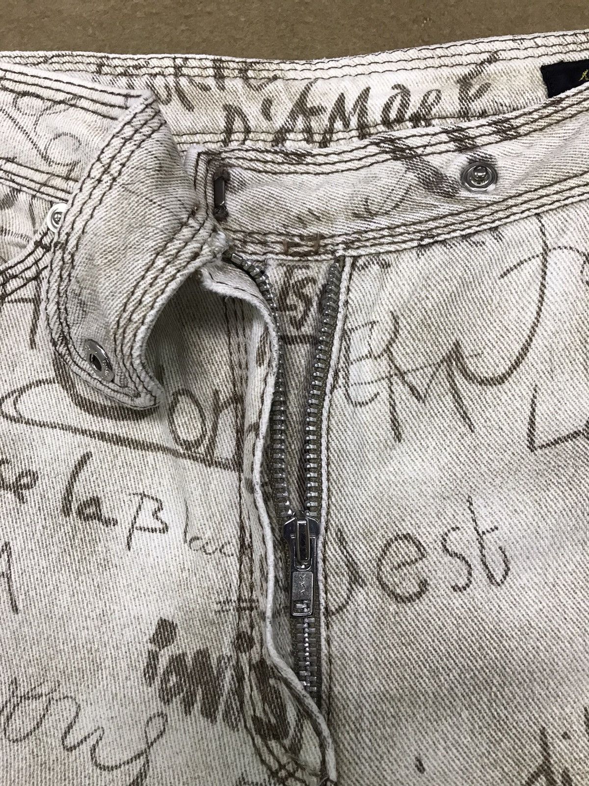 Designer × Japanese Brand Modagoji Over Print Art Bootcut Pants Size US 30 / EU 46 - 4 Thumbnail