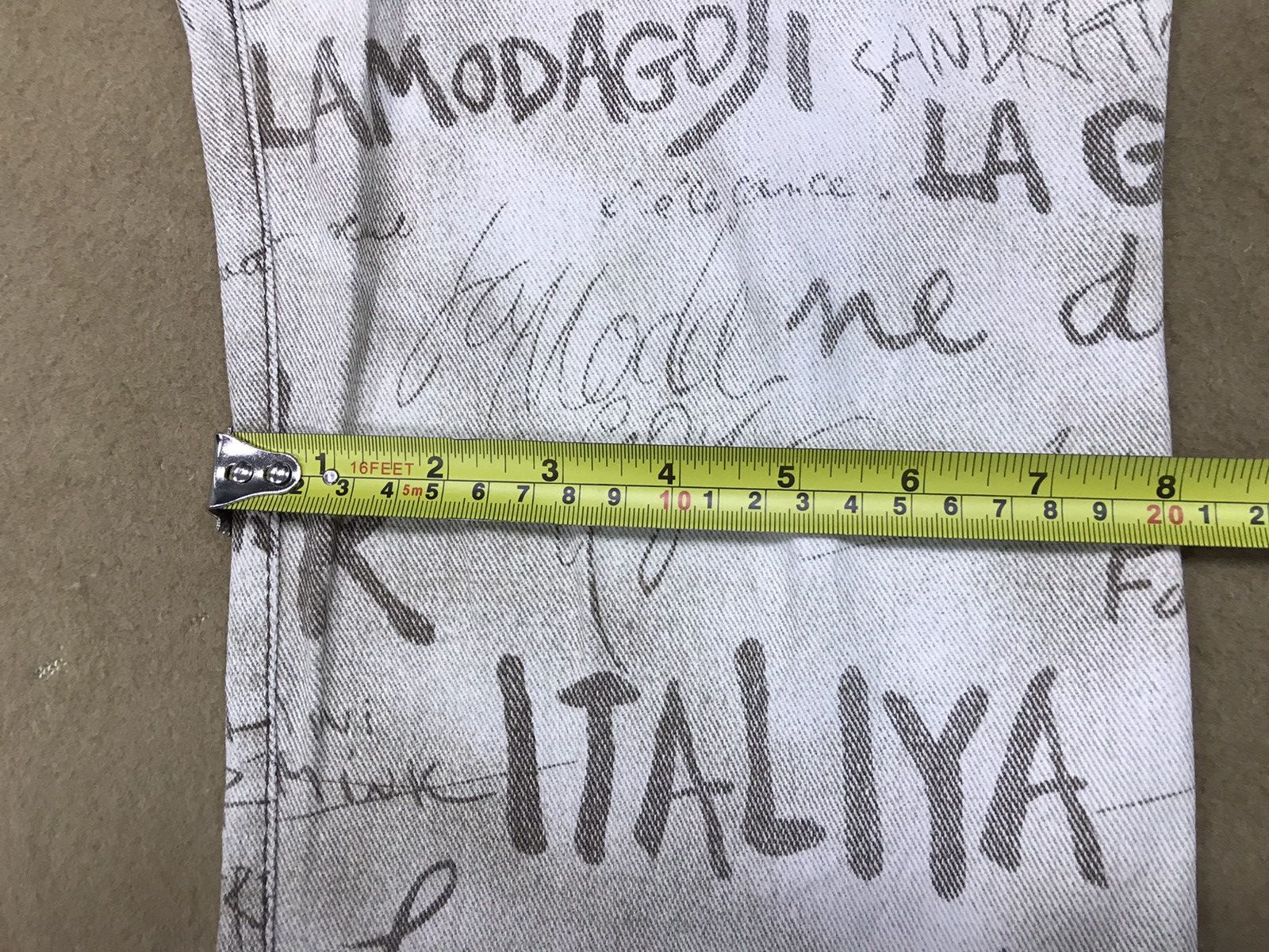 Designer × Japanese Brand Modagoji Over Print Art Bootcut Pants Size US 30 / EU 46 - 9 Thumbnail