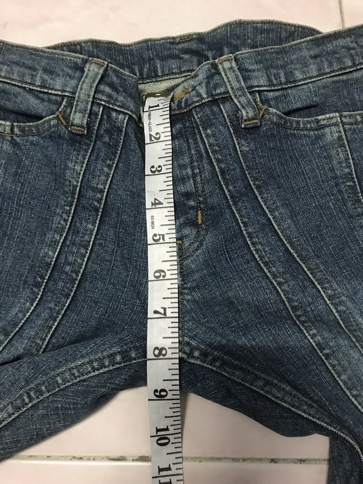 Hysteric Glamour × Japanese Brand Hysteric Glamour Bootcut Denim Women’s Size 29" - 10 Thumbnail
