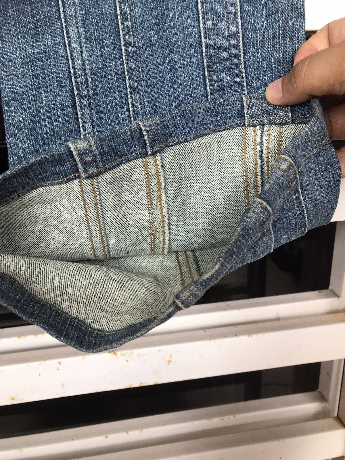 Hysteric Glamour × Japanese Brand Hysteric Glamour Bootcut Denim Women’s Size 29" - 6 Thumbnail