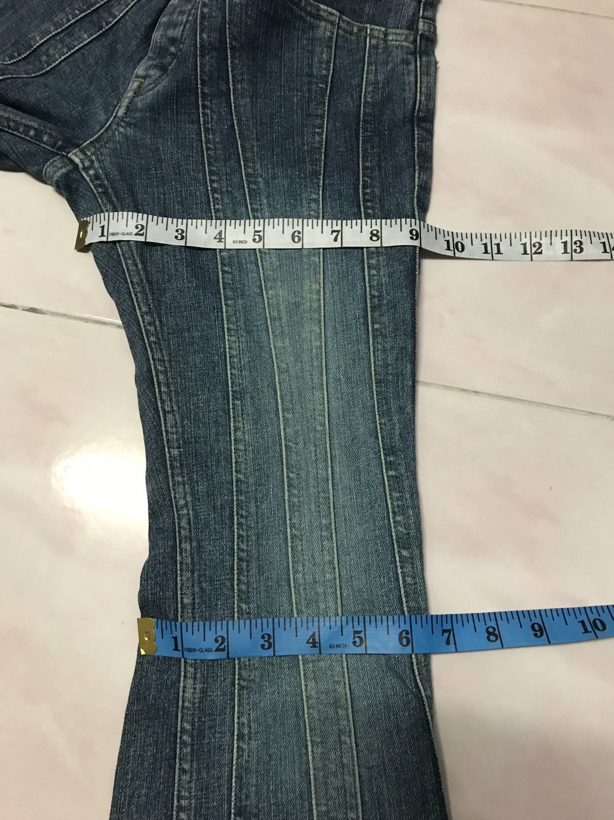 Hysteric Glamour × Japanese Brand Hysteric Glamour Bootcut Denim Women’s Size 29" - 11 Thumbnail