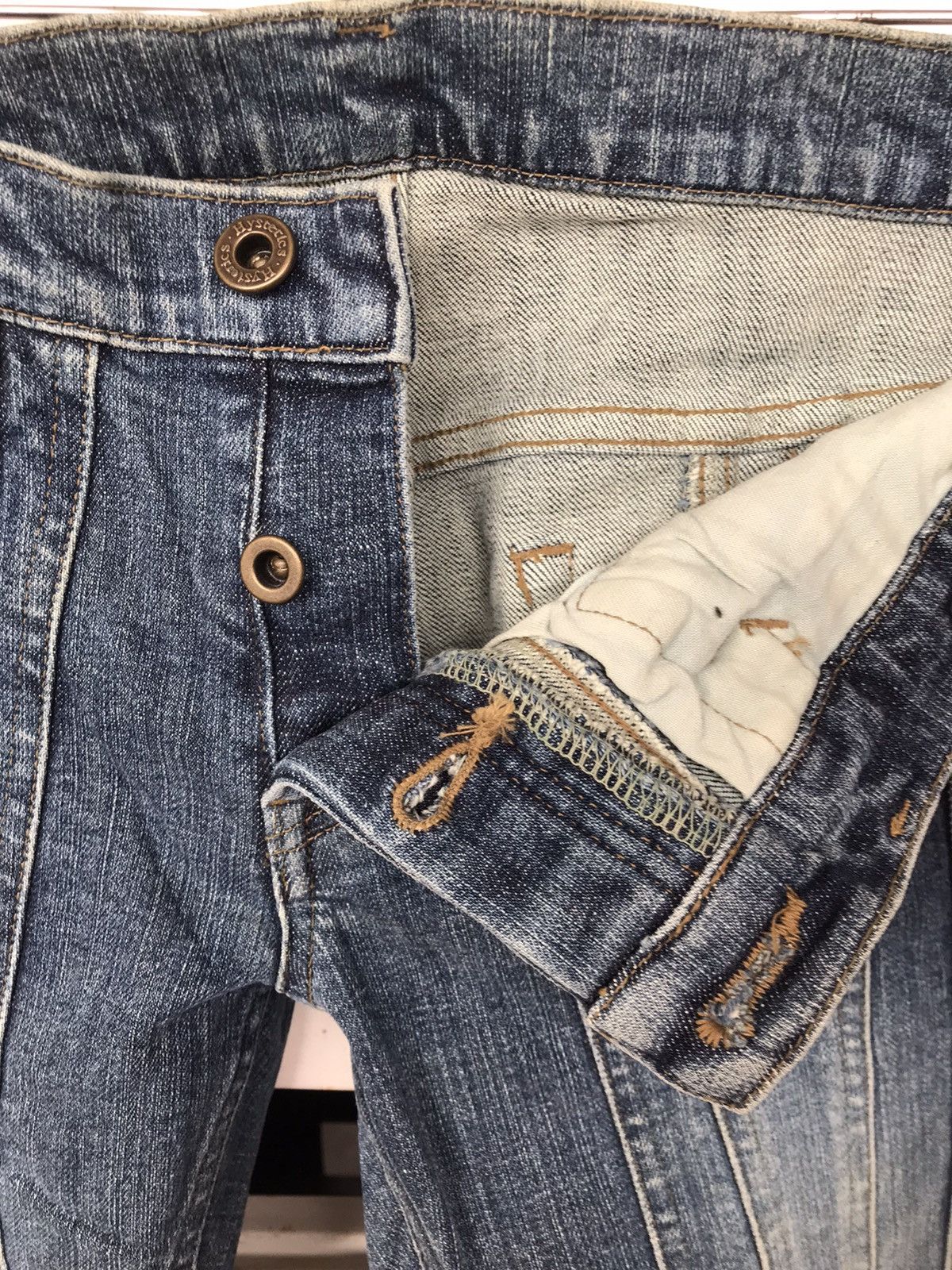Hysteric Glamour × Japanese Brand Hysteric Glamour Bootcut Denim Women’s Size 29" - 5 Thumbnail