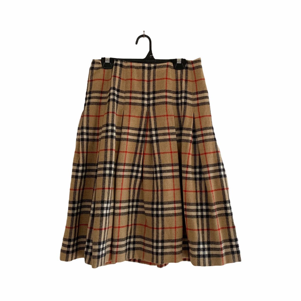 Burberry Burberry London Nova Check Wool Skirt Size 26" / US 2 / IT 38 - 1 Thumbnail