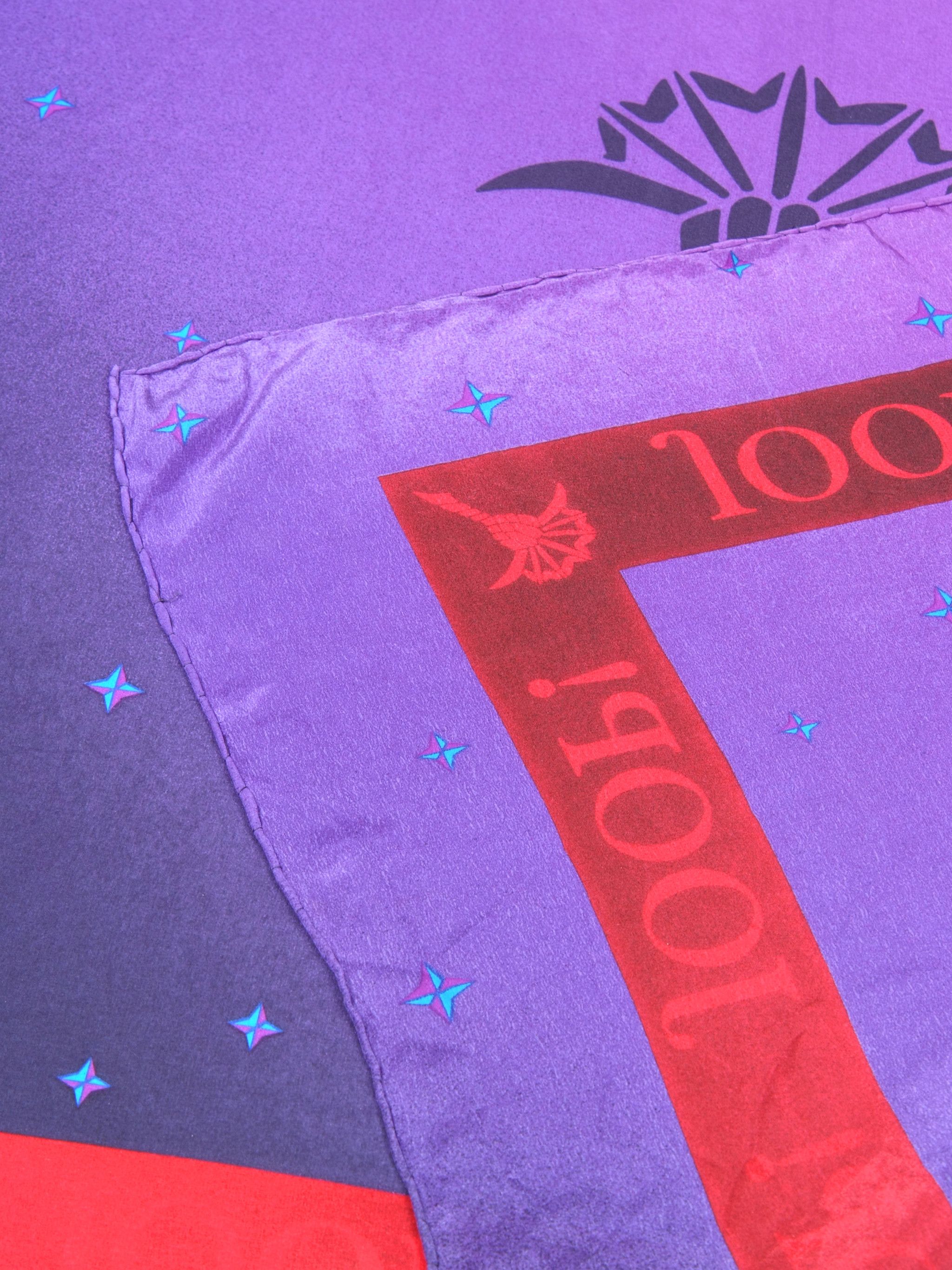 Joop! Silk Joop Square Large Hand Rolled Scarf 34" Size ONE SIZE - 4 Thumbnail