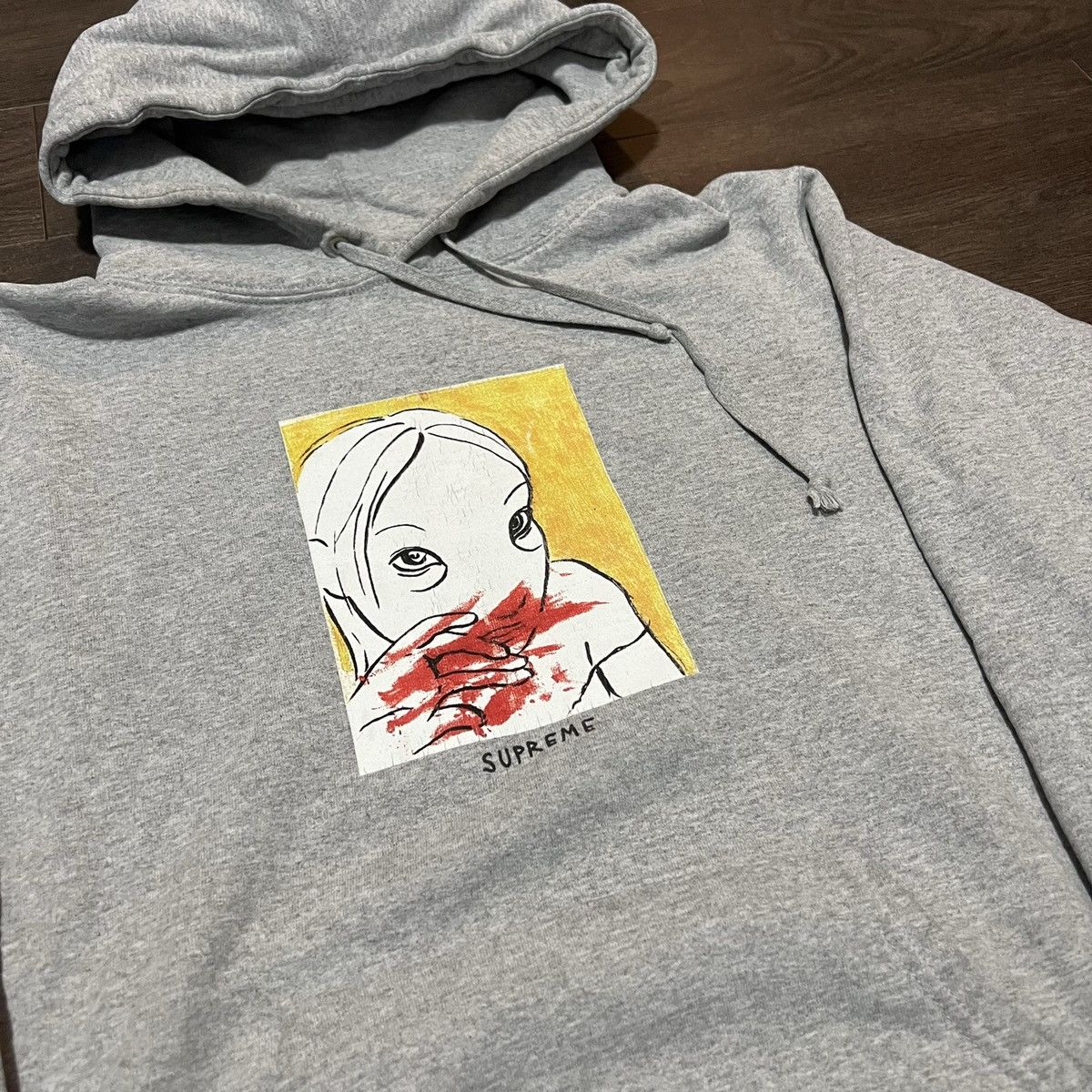 Supreme Nose Bleed Hooded Sweatshirt (FW19) - $168