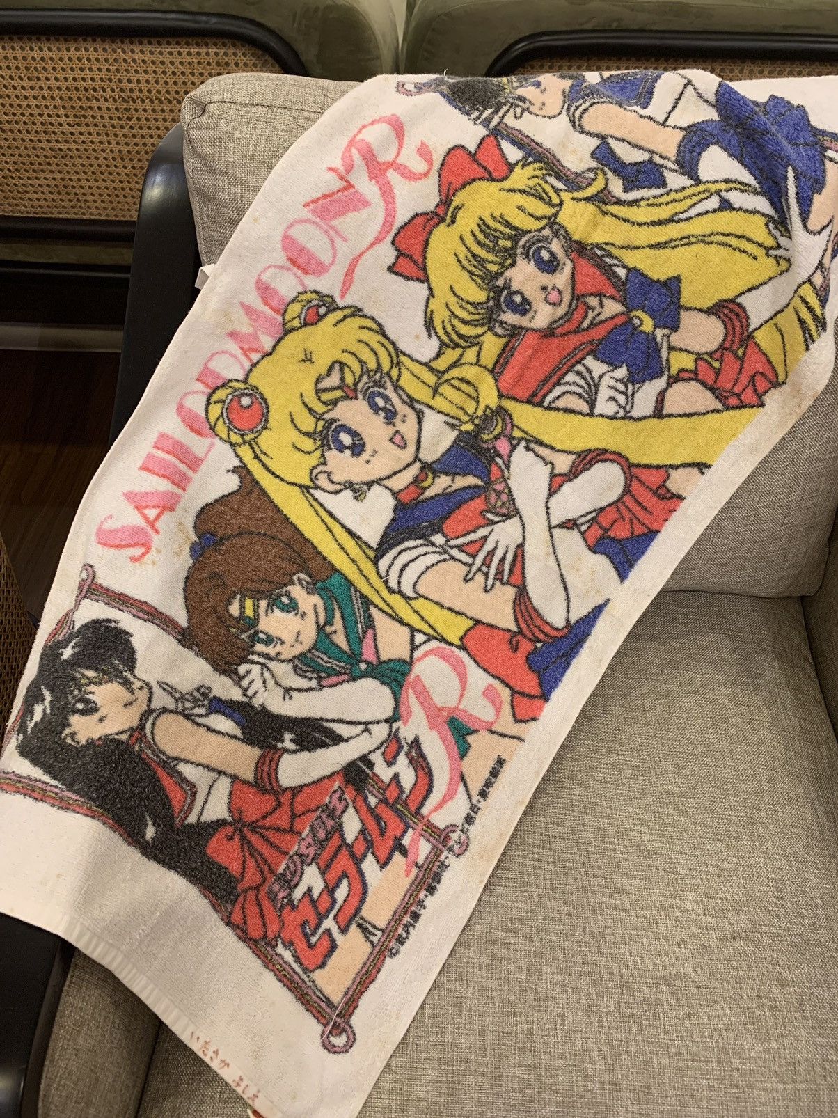 Edition Japan Vintage Towel Sailor Moon “Bandai” Size ONE SIZE - 2 Thumbnail