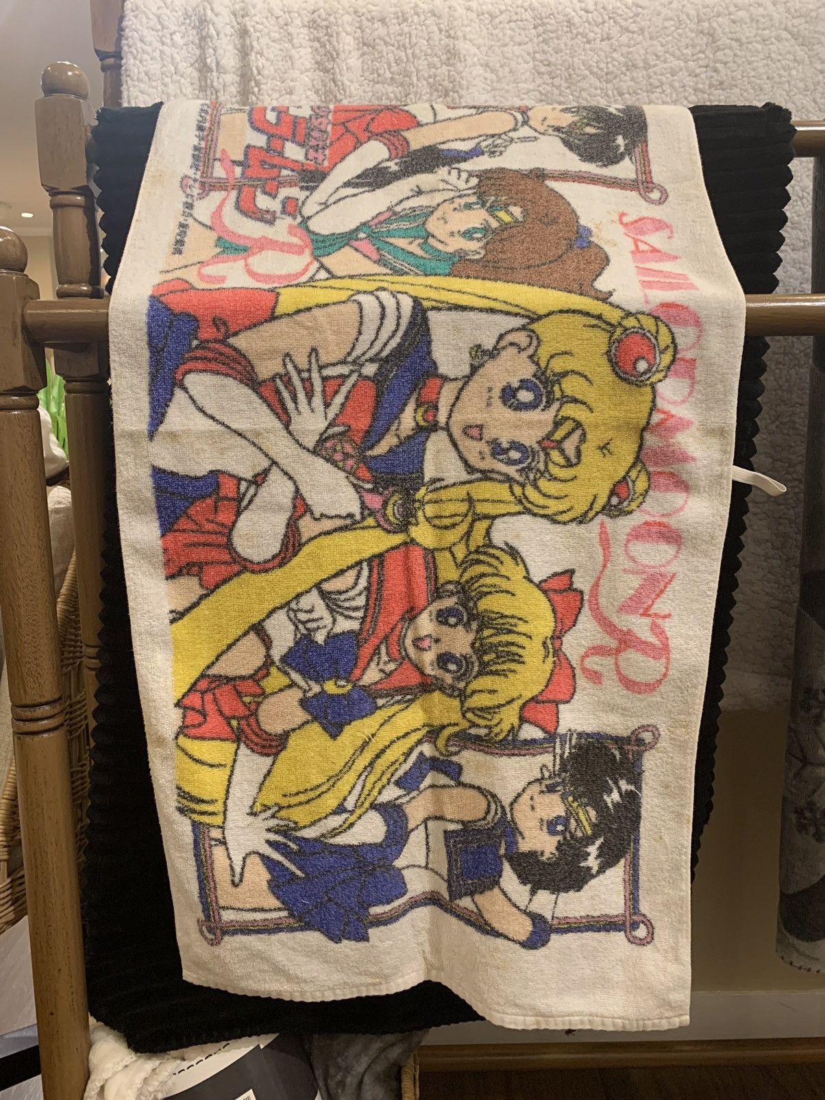 Edition Japan Vintage Towel Sailor Moon “Bandai” Size ONE SIZE - 5 Thumbnail
