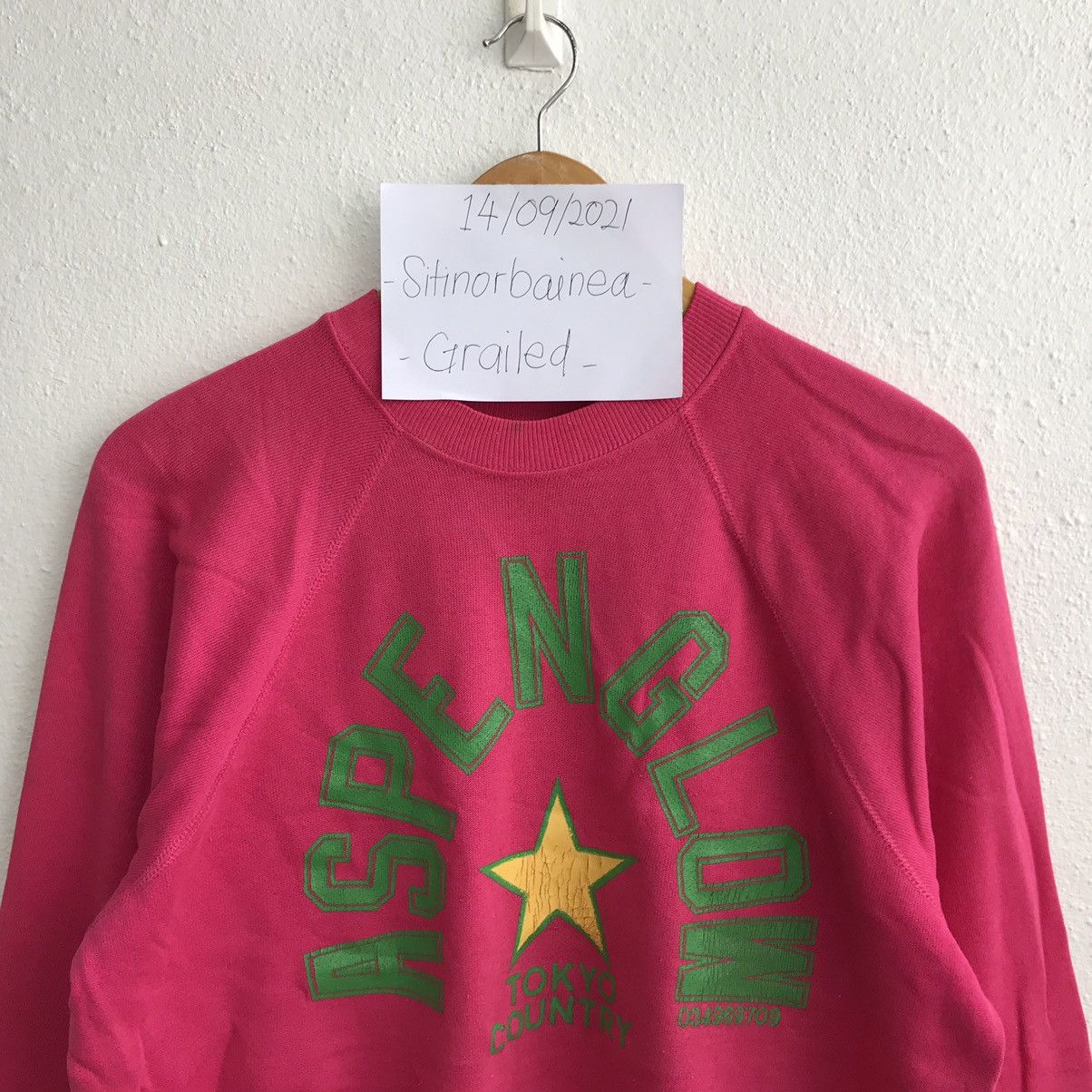 Vintage Vintage80s Aspen Glow Sweatshirt Big Spellout Tokyo County Size US M / EU 48-50 / 2 - 2 Thumbnail