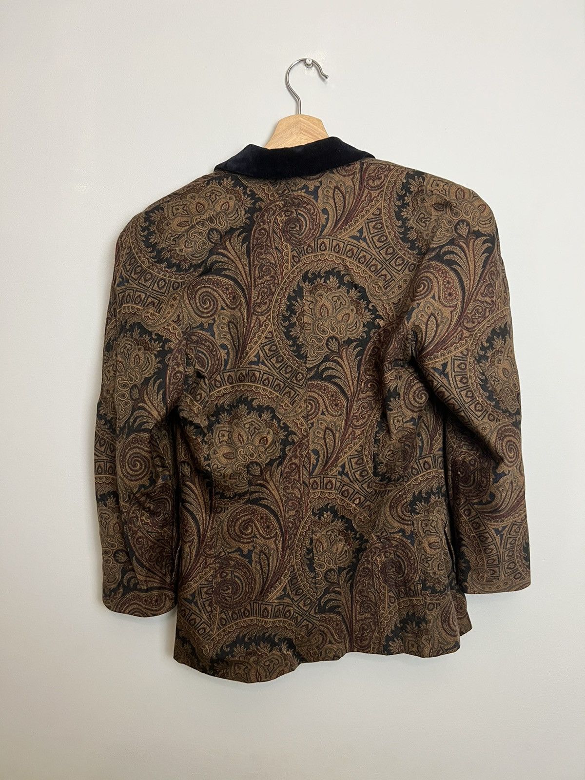 Escada 🔥Vintage Rare Escada By Margaretha Ley Wool Blazer Jacket Size XS / US 0-2 / IT 36-38 - 2 Thumbnail