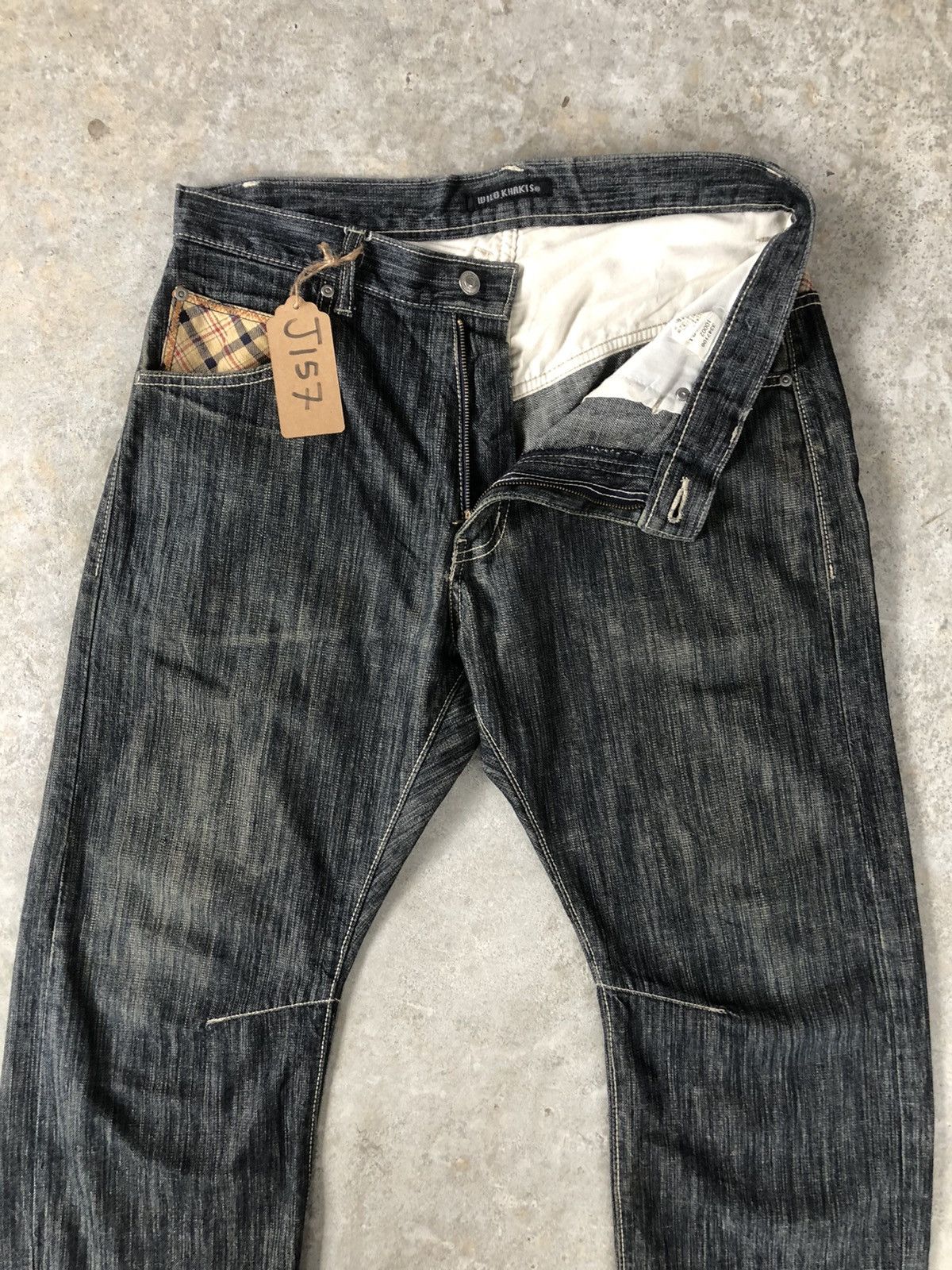 Japanese Brand Japanese Wild Khakis Blanket Navajo Style Distressed Jeans Size US 33 - 3 Thumbnail