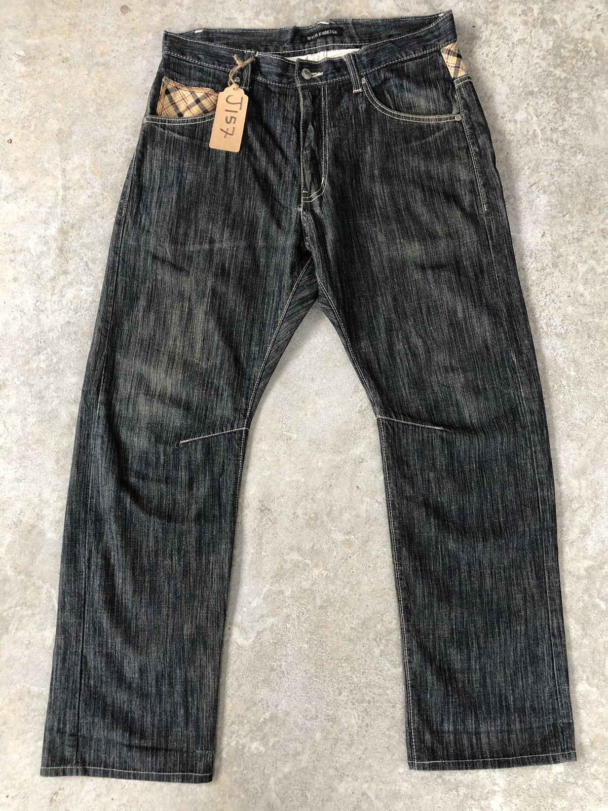 Japanese Brand Japanese Wild Khakis Blanket Navajo Style Distressed Jeans Size US 33 - 2 Thumbnail