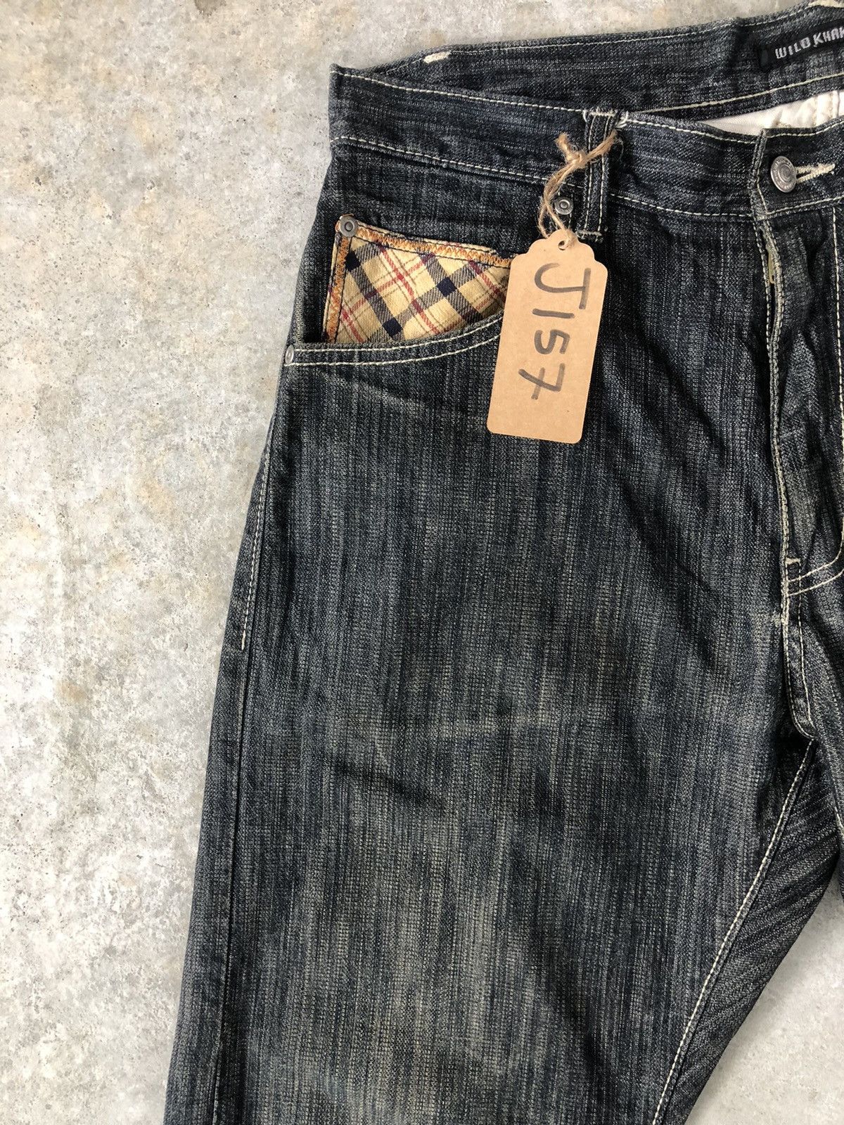 Japanese Brand Japanese Wild Khakis Blanket Navajo Style Distressed Jeans Size US 33 - 4 Thumbnail