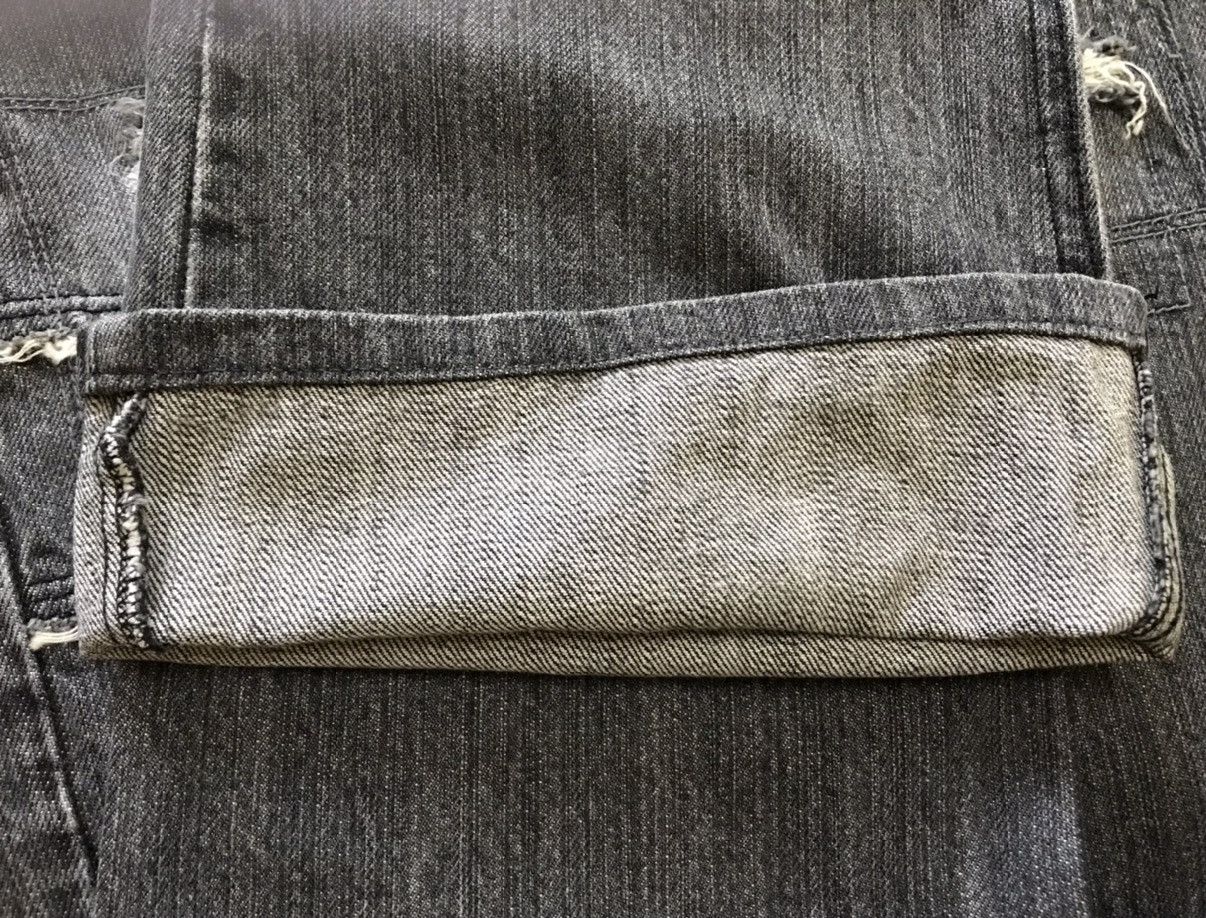 If Six Was Nine Rupert Edge Poem Flare Distressed Jeans Size US 31 - 12 Thumbnail