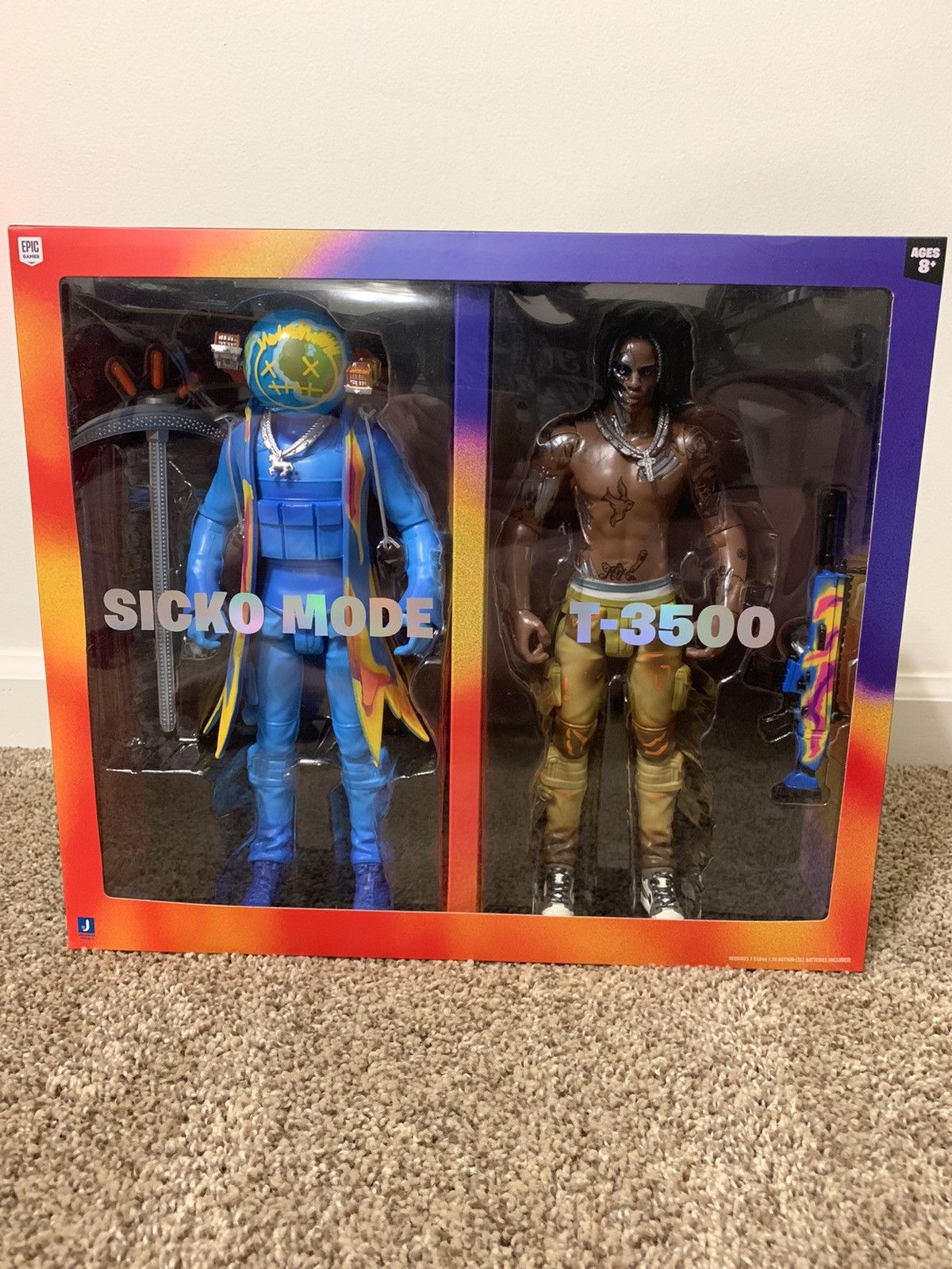 travis scott fortnite action figure stockx
