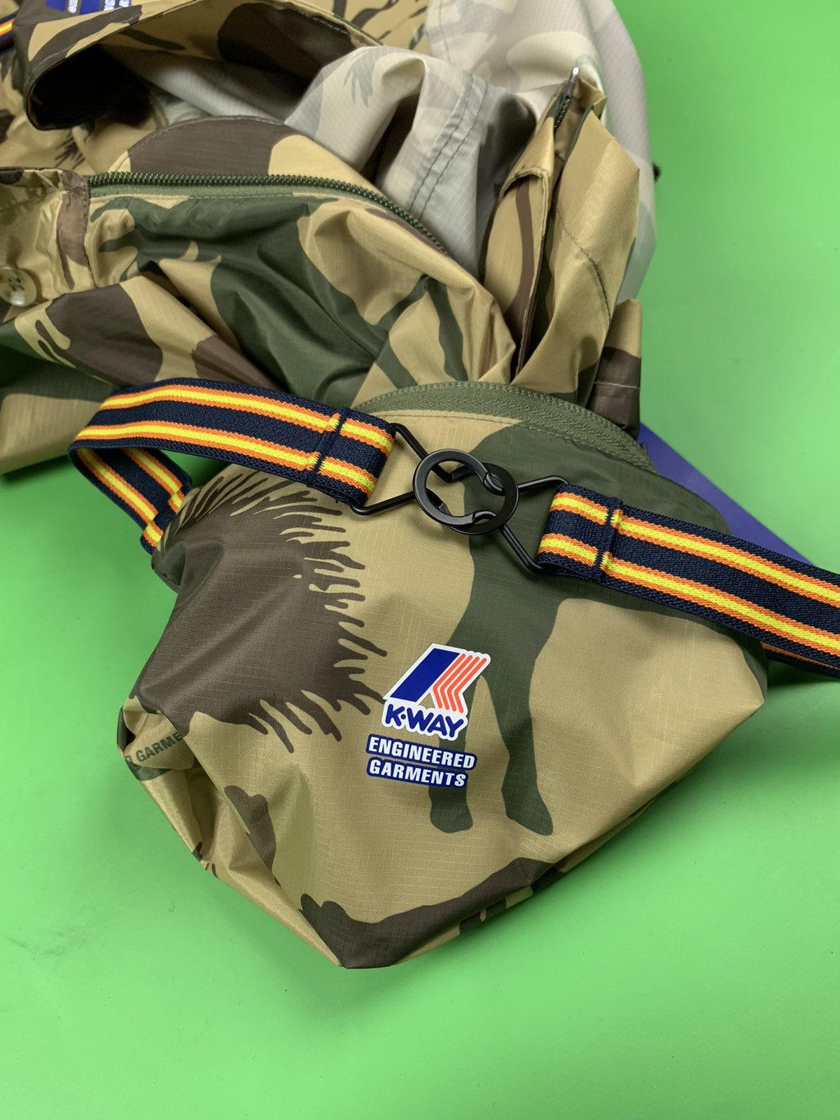 Engineered Garments Engineered Garments x K-Way Nylon Waterproof Packable Jacket Size US S / EU 44-46 / 1 - 13 Thumbnail
