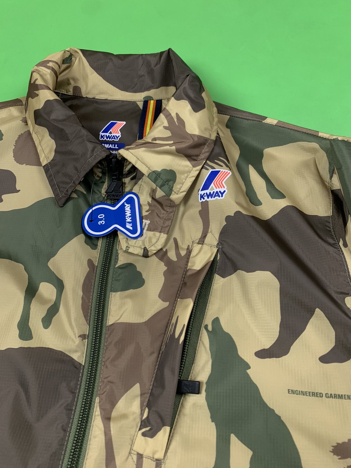 Engineered Garments Engineered Garments x K-Way Nylon Waterproof Packable Jacket Size US S / EU 44-46 / 1 - 8 Thumbnail