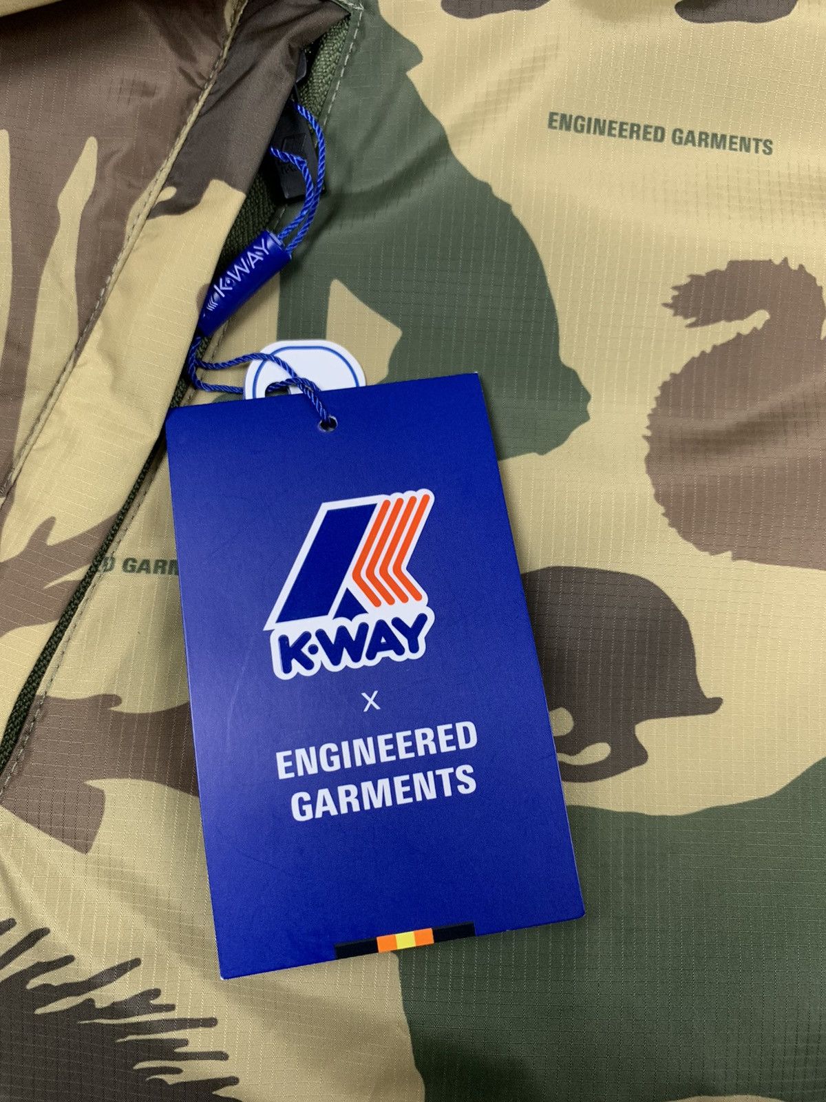Engineered Garments Engineered Garments x K-Way Nylon Waterproof Packable Jacket Size US S / EU 44-46 / 1 - 4 Thumbnail
