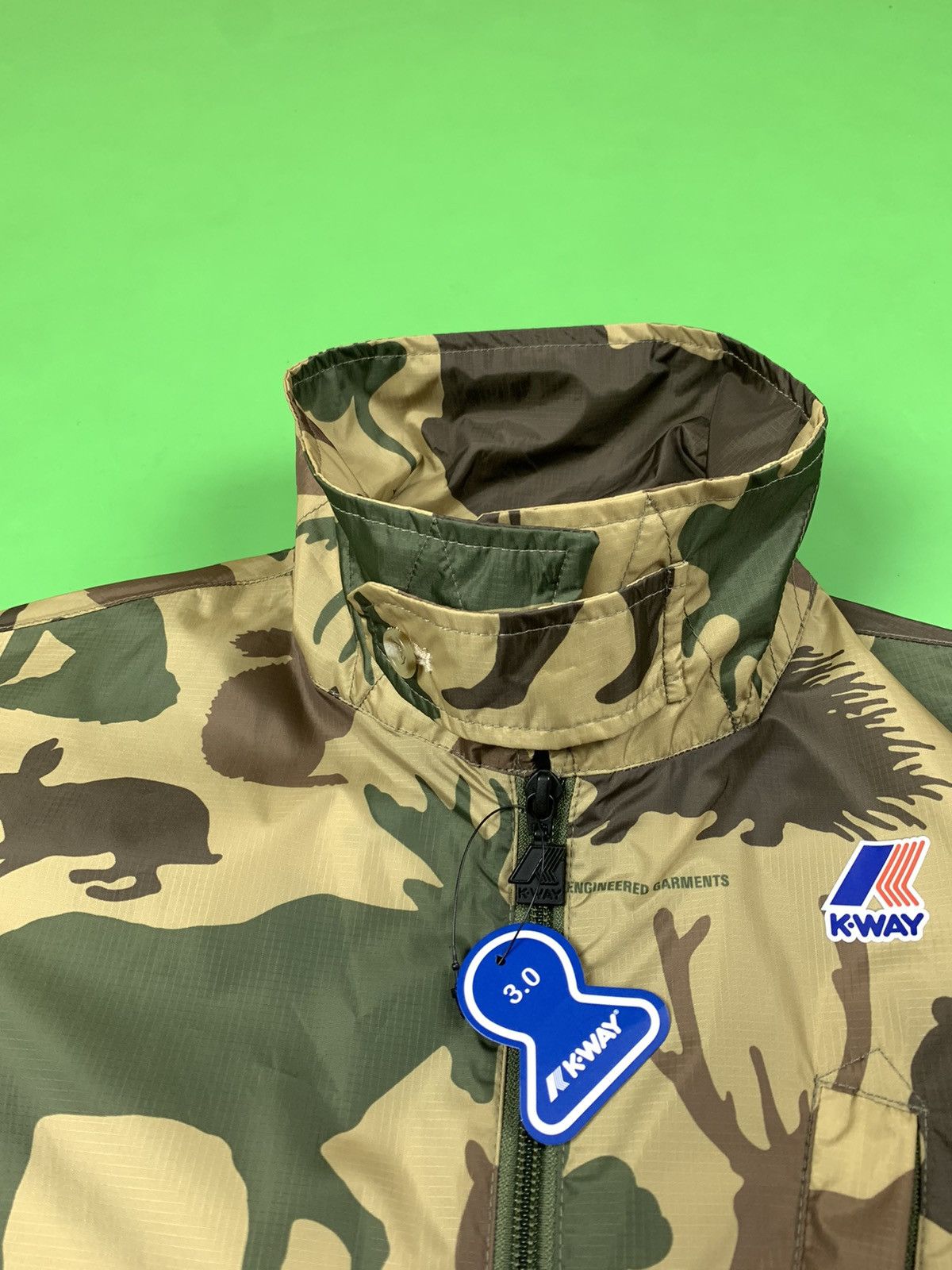 Engineered Garments Engineered Garments x K-Way Nylon Waterproof Packable Jacket Size US S / EU 44-46 / 1 - 11 Thumbnail