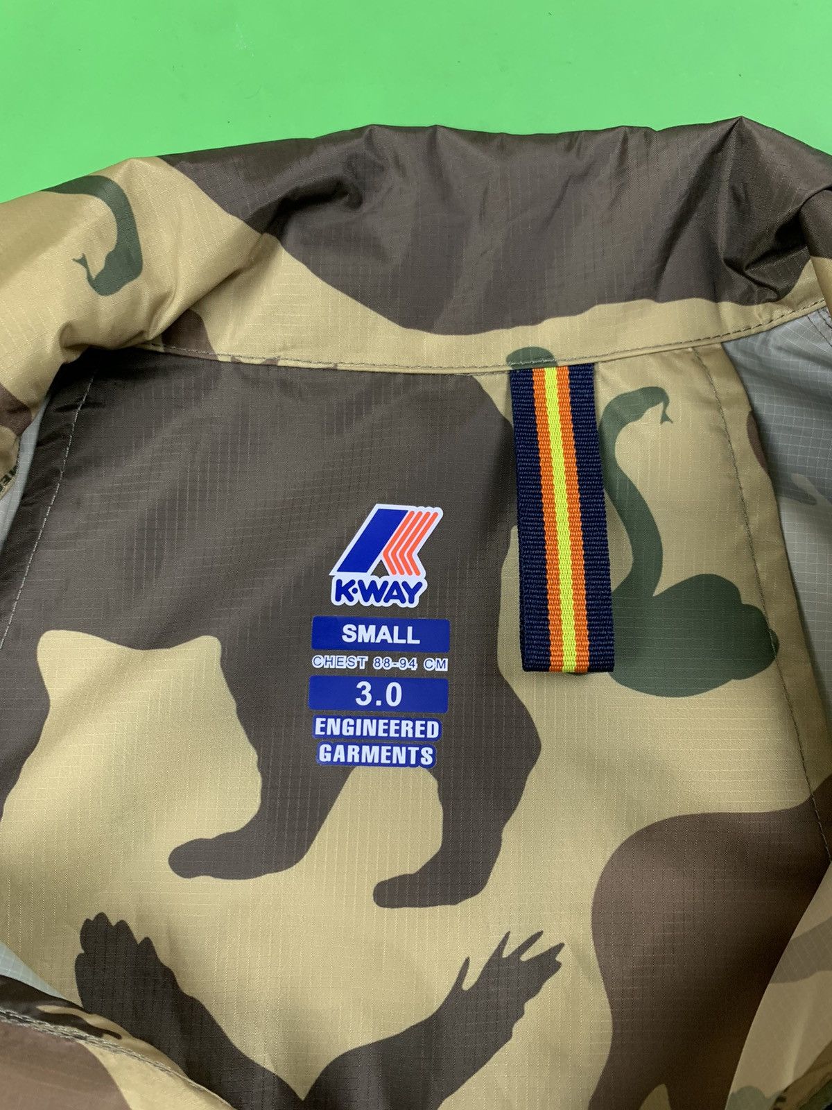 Engineered Garments Engineered Garments x K-Way Nylon Waterproof Packable Jacket Size US S / EU 44-46 / 1 - 12 Thumbnail