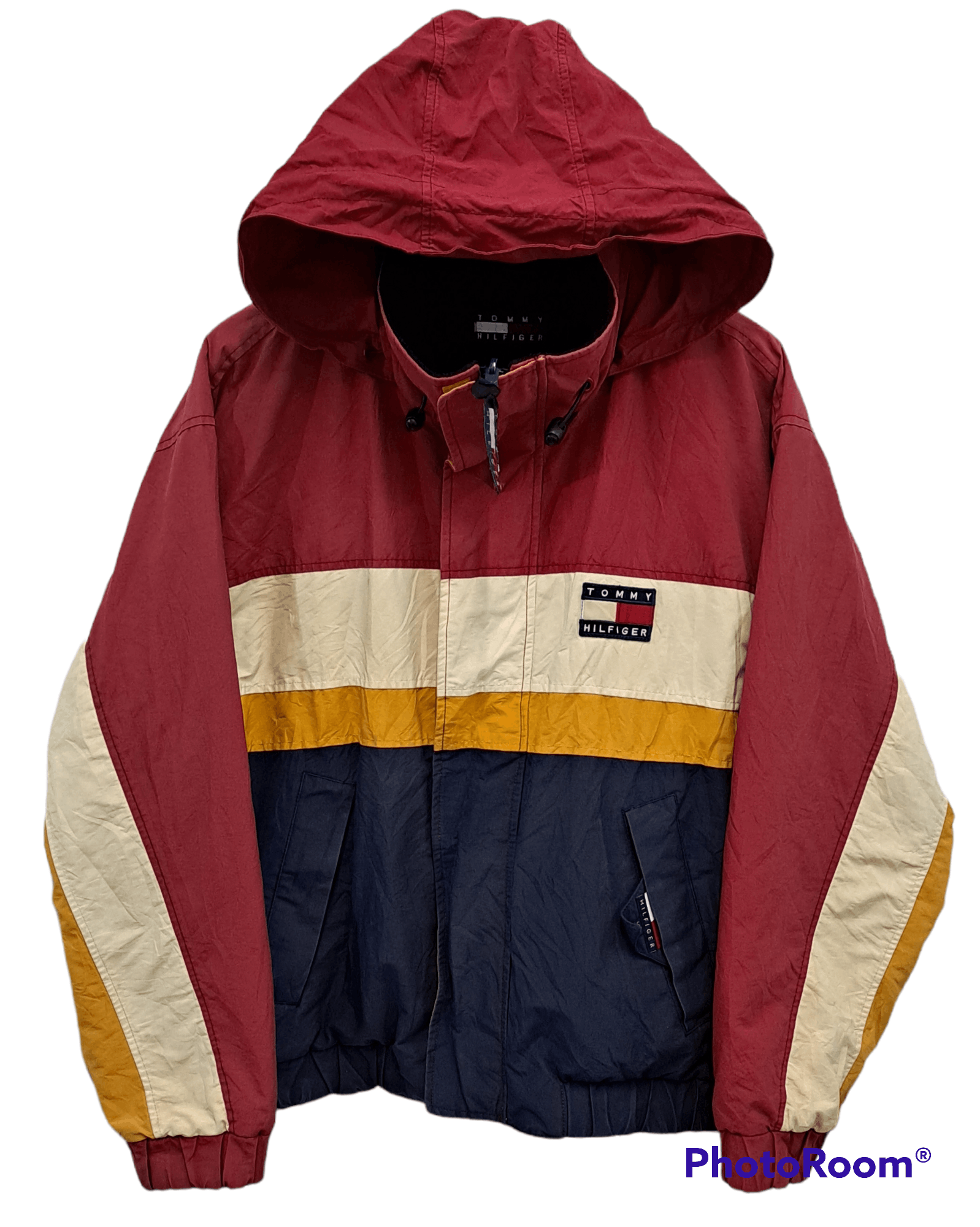 TOMMY HILFIGER VINTAGE ZIP JACKET WITH HOODIE
