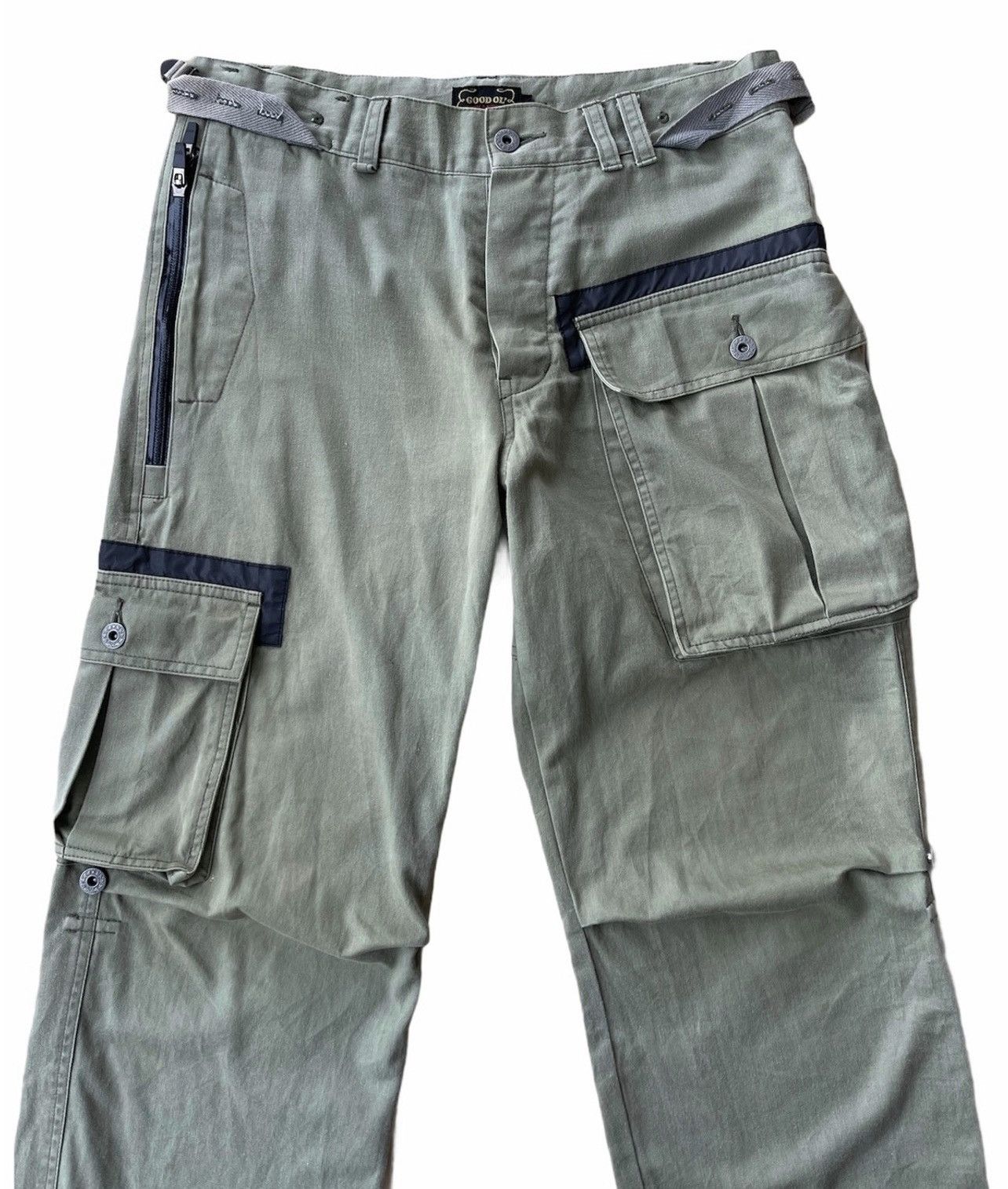 Japanese Brand Vintage GOOD OL Tactical Cargo pants Army Size US 32 / EU 48 - 2 Thumbnail