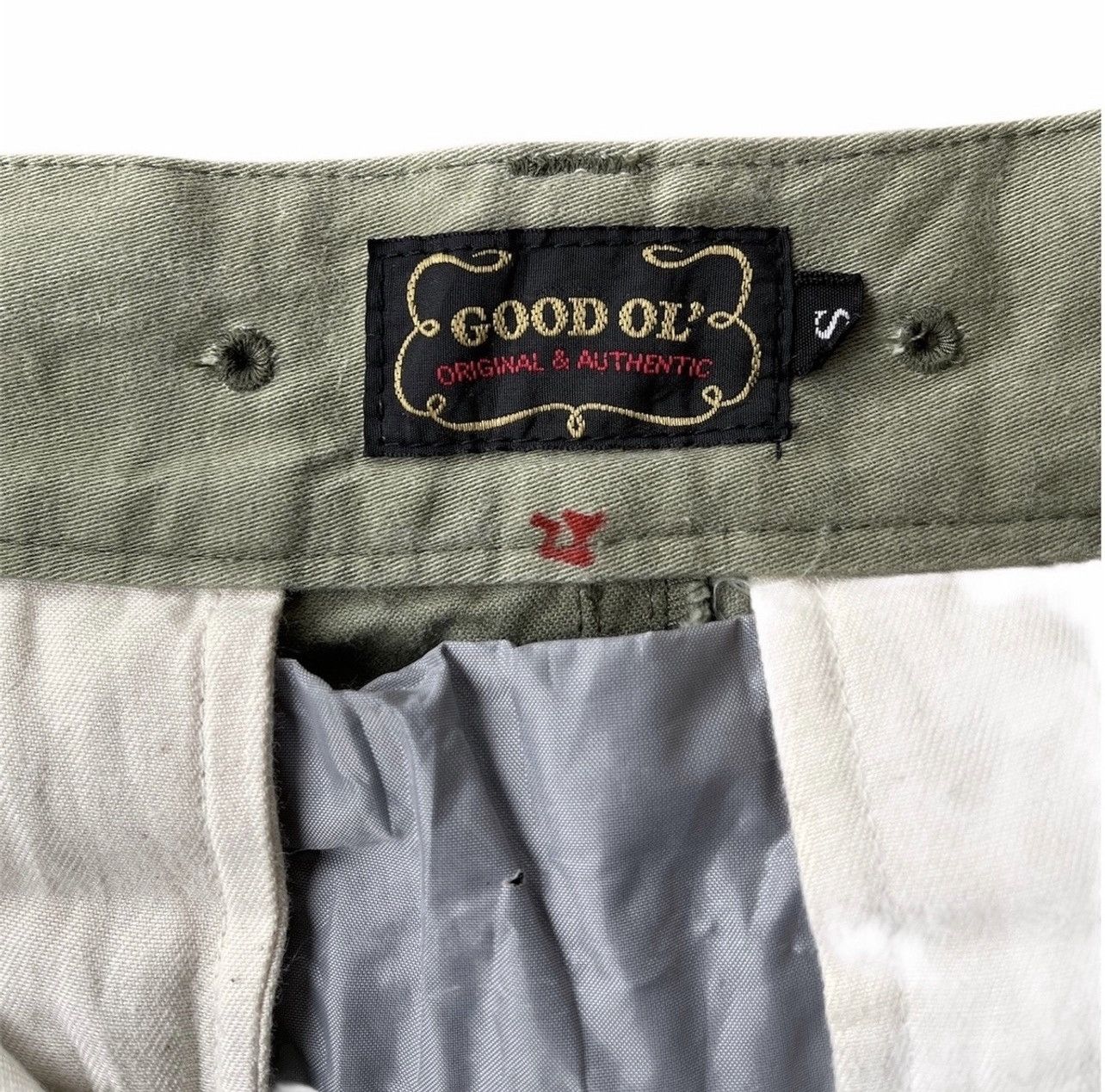 Japanese Brand Vintage GOOD OL Tactical Cargo pants Army Size US 32 / EU 48 - 4 Thumbnail