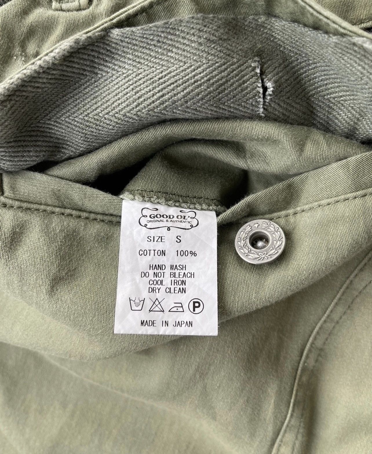 Japanese Brand Vintage GOOD OL Tactical Cargo pants Army Size US 32 / EU 48 - 6 Thumbnail