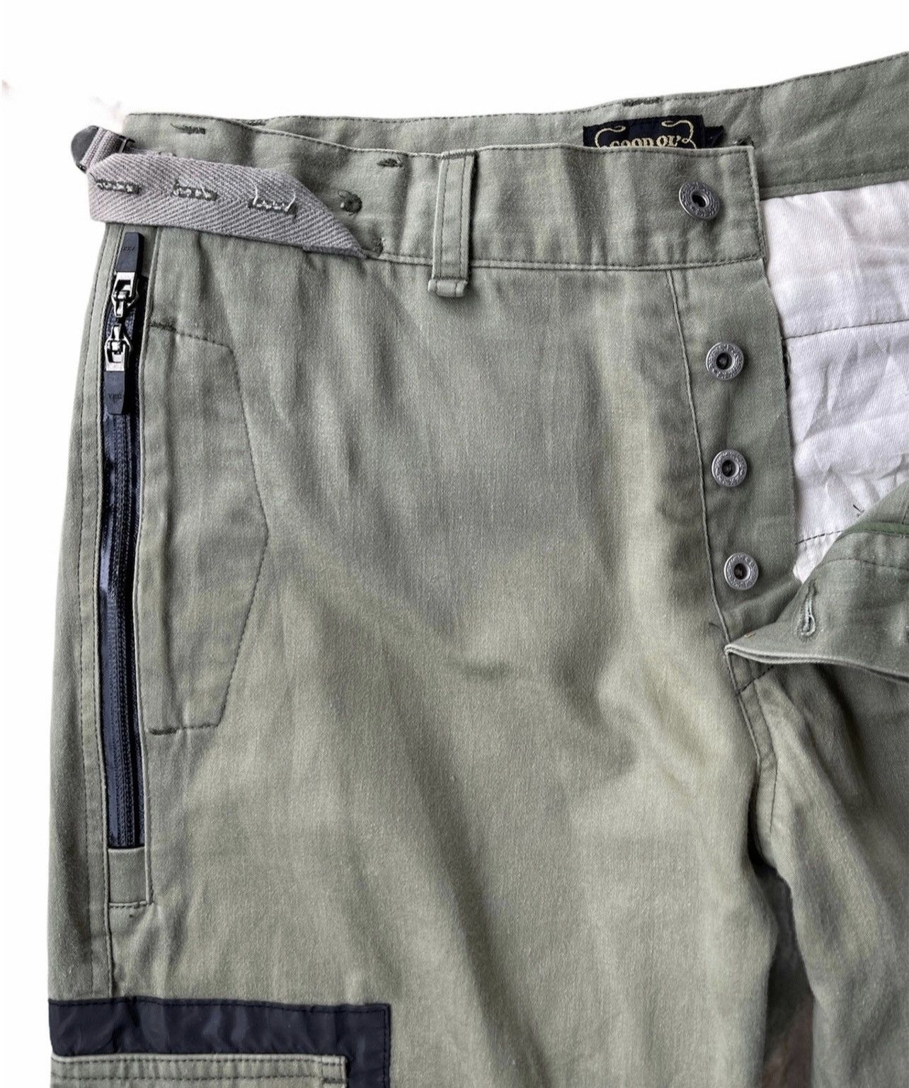 Japanese Brand Vintage GOOD OL Tactical Cargo pants Army Size US 32 / EU 48 - 3 Thumbnail