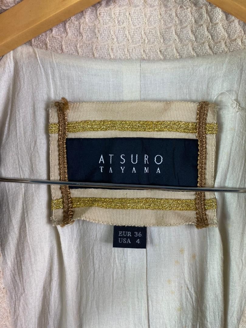 ATSURO TAYAMA × Designer × Le Grande Bleu (L.G.B.) Japanese Designer Atsuro Tayama Fur Winter Jacket Size S / US 4 / IT 40 - 13 Thumbnail