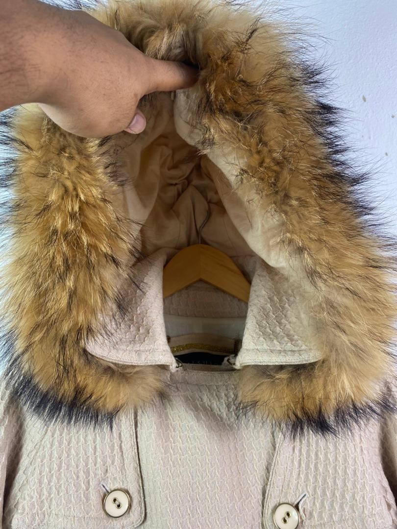 ATSURO TAYAMA × Designer × Le Grande Bleu (L.G.B.) Japanese Designer Atsuro Tayama Fur Winter Jacket Size S / US 4 / IT 40 - 7 Thumbnail