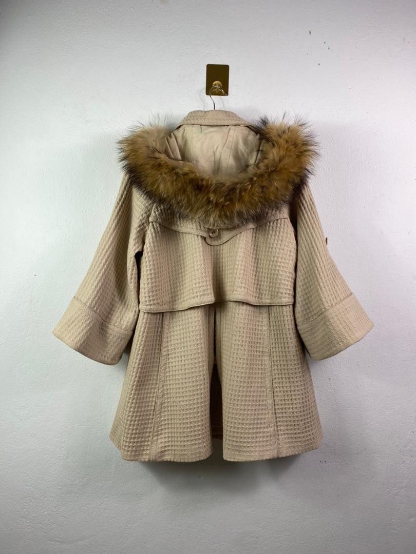 ATSURO TAYAMA × Designer × Le Grande Bleu (L.G.B.) Japanese Designer Atsuro Tayama Fur Winter Jacket Size S / US 4 / IT 40 - 8 Thumbnail