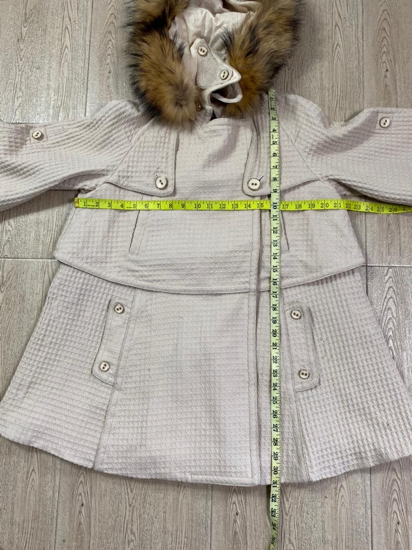 ATSURO TAYAMA × Designer × Le Grande Bleu (L.G.B.) Japanese Designer Atsuro Tayama Fur Winter Jacket Size S / US 4 / IT 40 - 21 Thumbnail