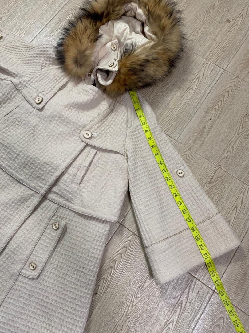 ATSURO TAYAMA × Designer × Le Grande Bleu (L.G.B.) Japanese Designer Atsuro Tayama Fur Winter Jacket Size S / US 4 / IT 40 - 22 Thumbnail